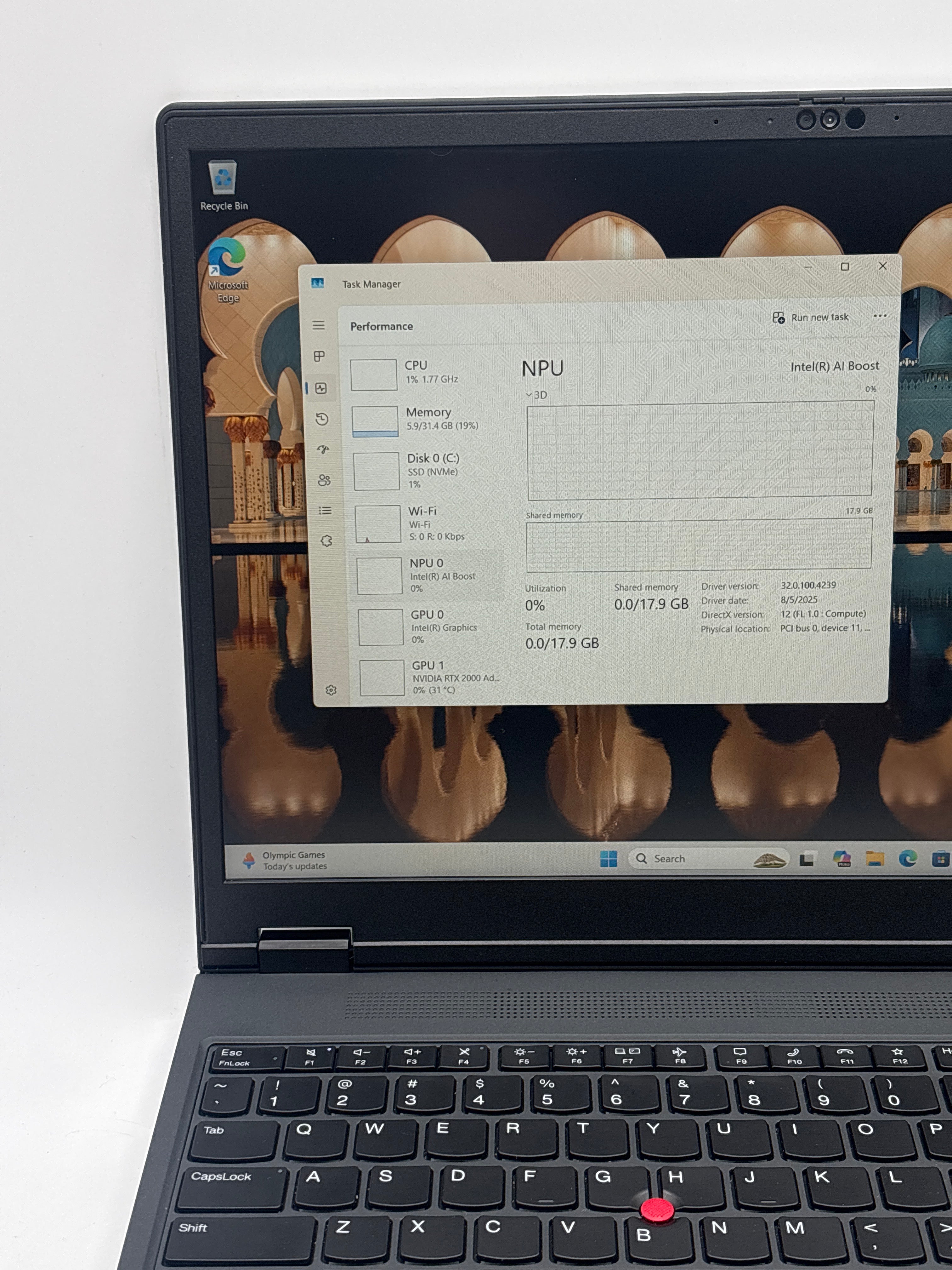 Lenovo ThinkPad P16v Gen 2 Ultra 7 165H 32GB RAM 512GB SSD RTX 2000 Ada  - Warranty