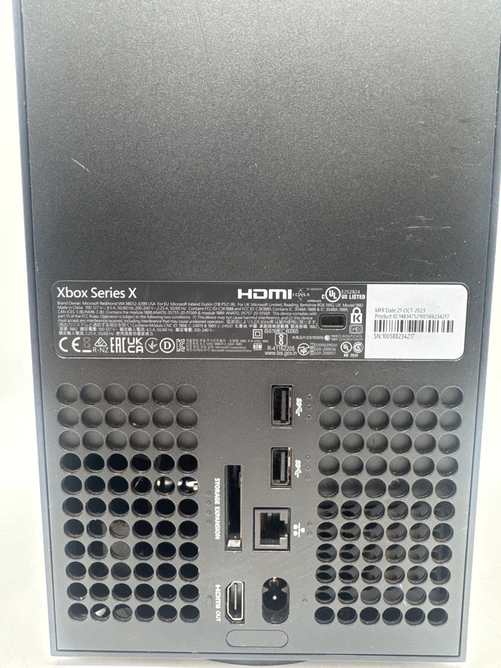 Microsoft Xbox Series X (1882) 1TB Console - Used