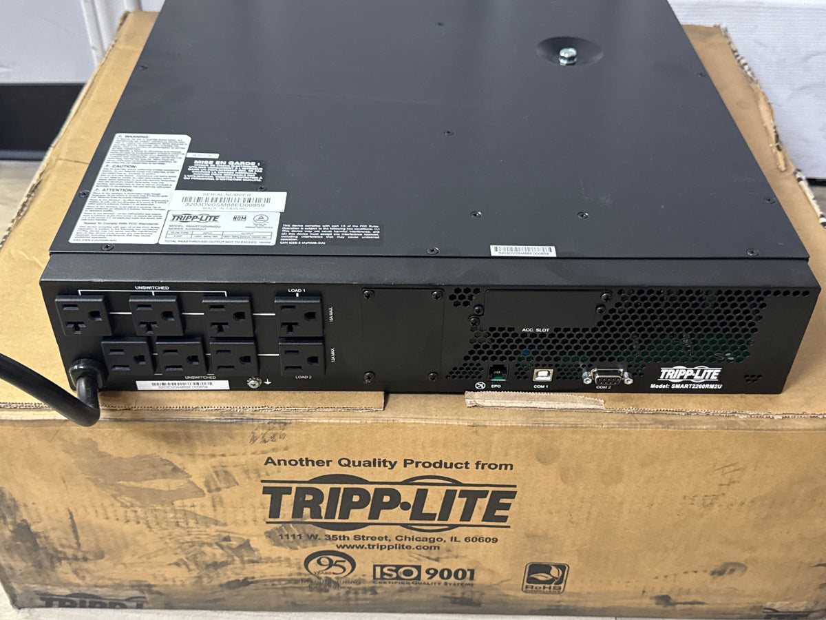 Tripp Lite Smart2200RM2U 2200VA Rack Mount UPS - New