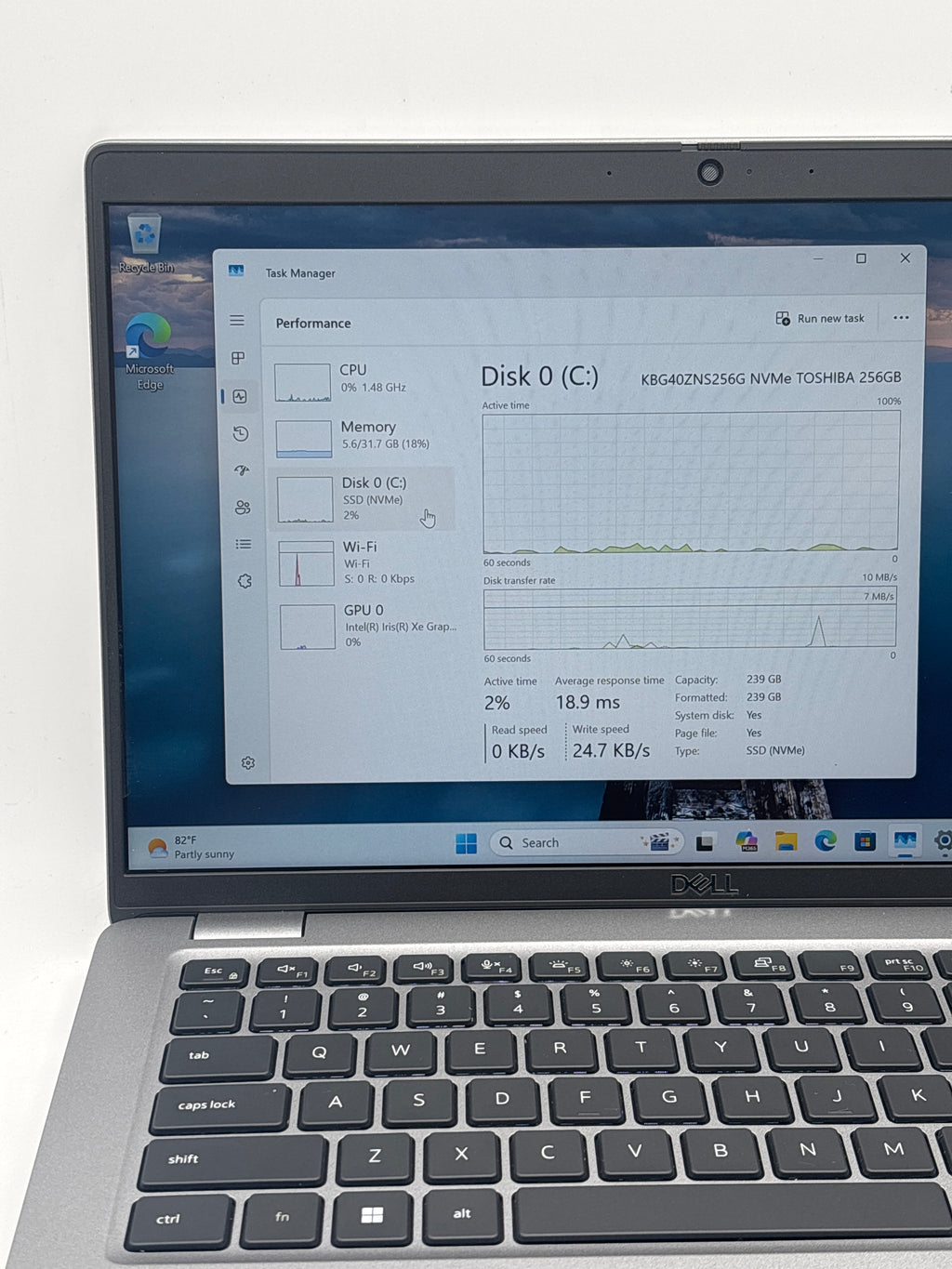 Dell Latitude 5440 i7-1355U 32GB RAM 256GB SSD - Warranty