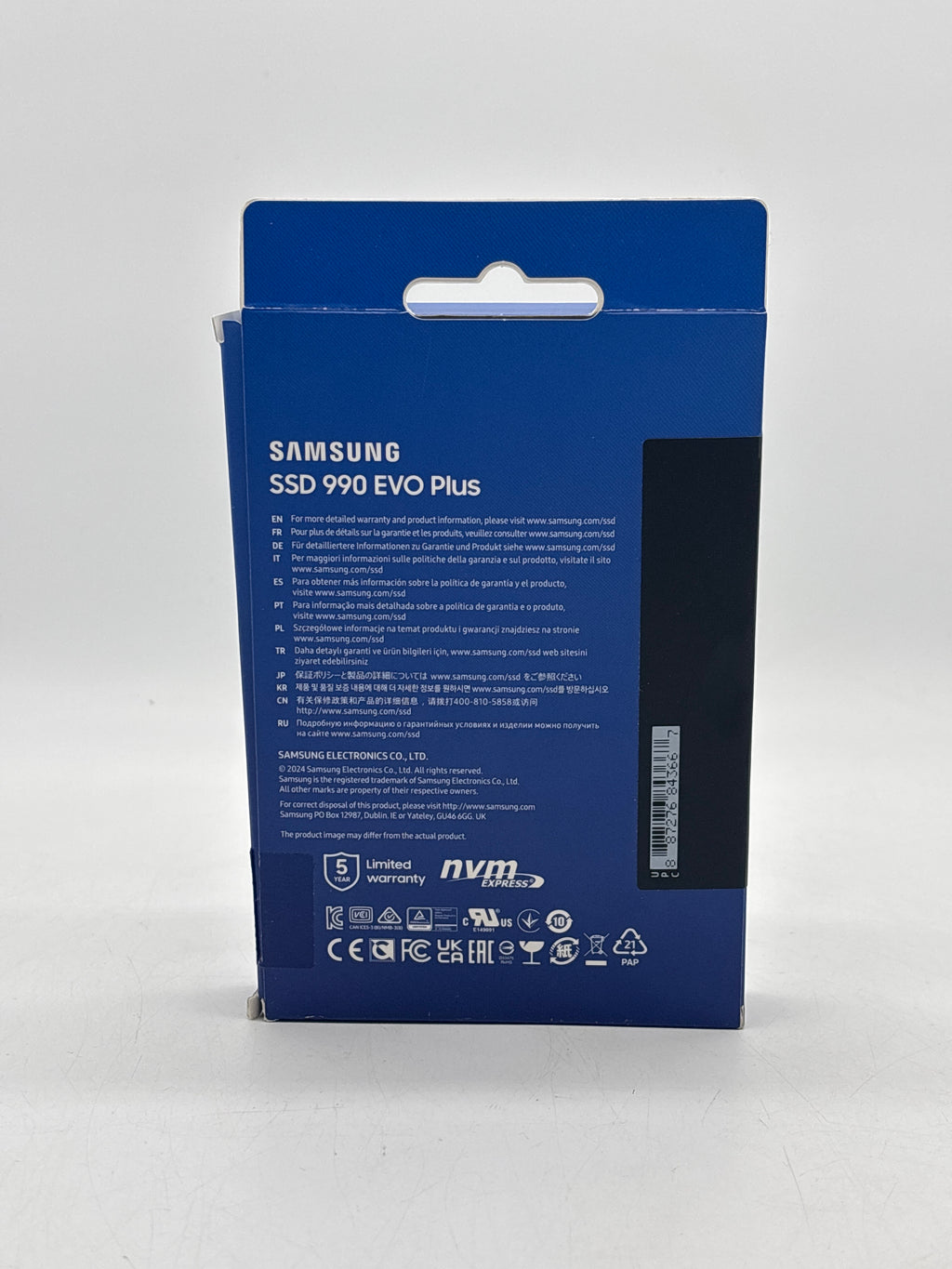 Samsung 990 Evo Plus 4 TB Internal SSD With Enclosure