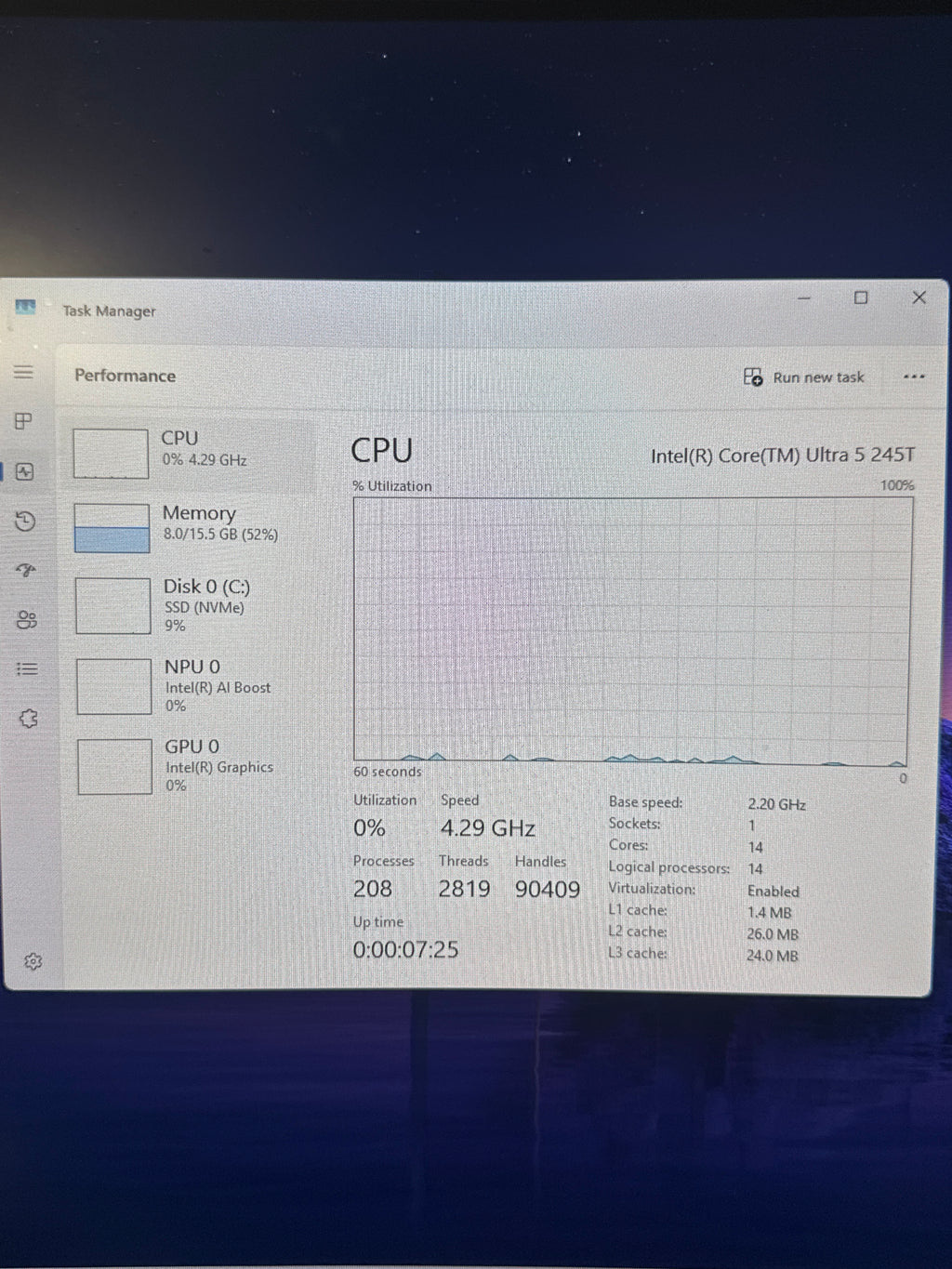 Dell Pro Micro Plus QBM1250 Ultra 5 245T 16GB RAM 256GB SSD - Used