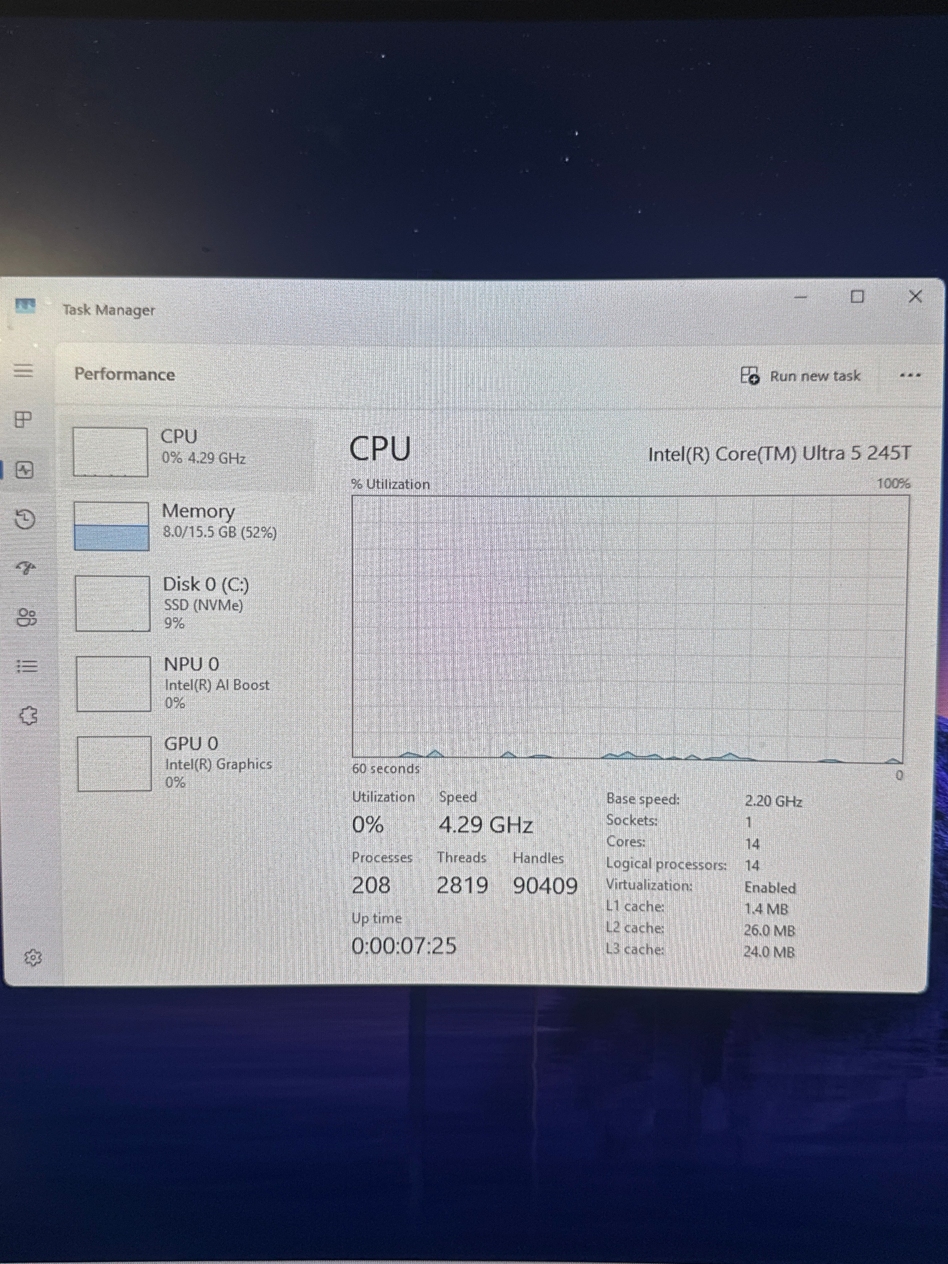 Dell Pro Micro Plus QBM1250 Ultra 5 245T 16GB RAM 256GB SSD - Used