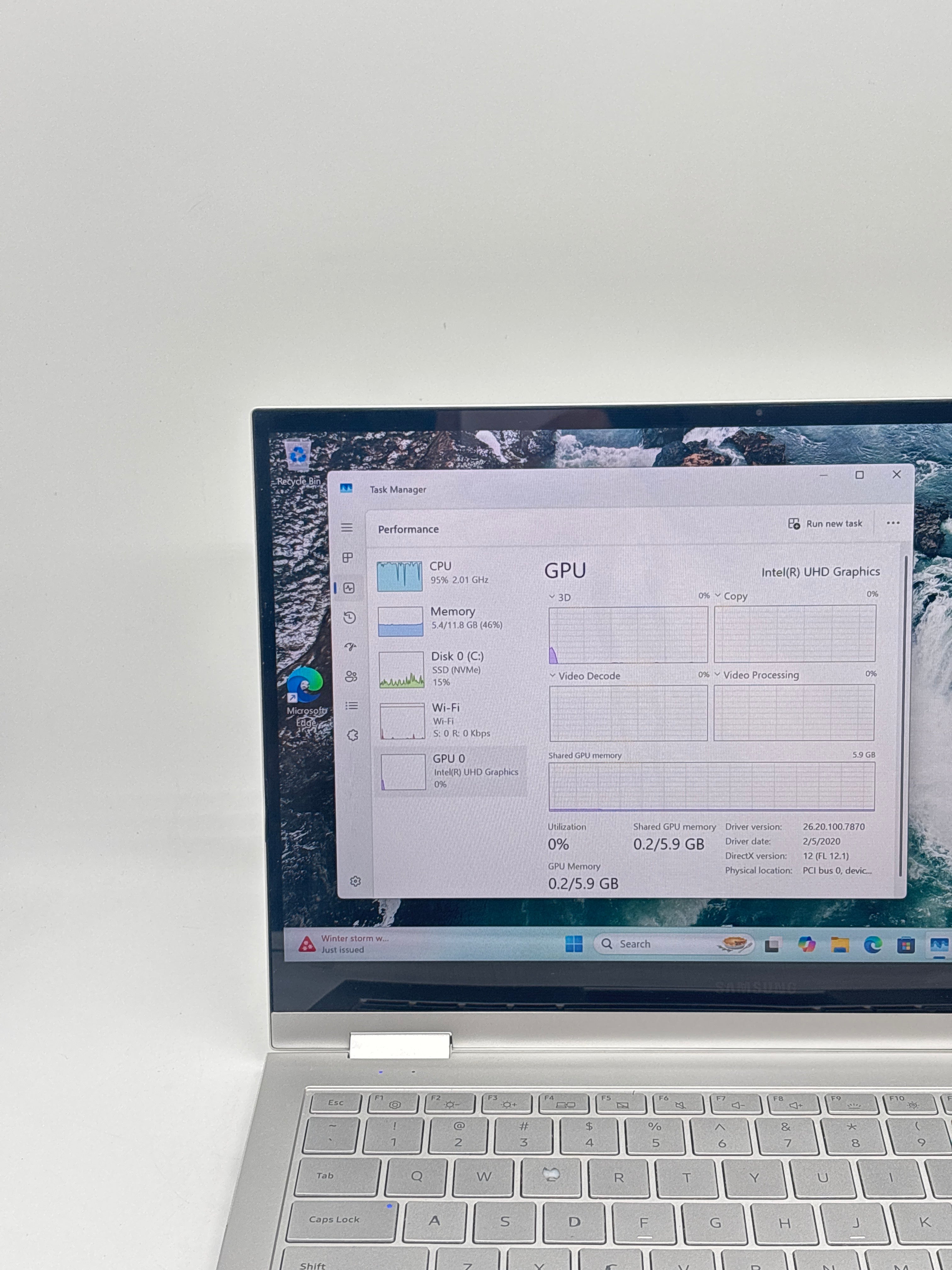 Samsung Notebook 7 NP730QCJ i7-10510U 12GB RAM 512GB SSD Silver