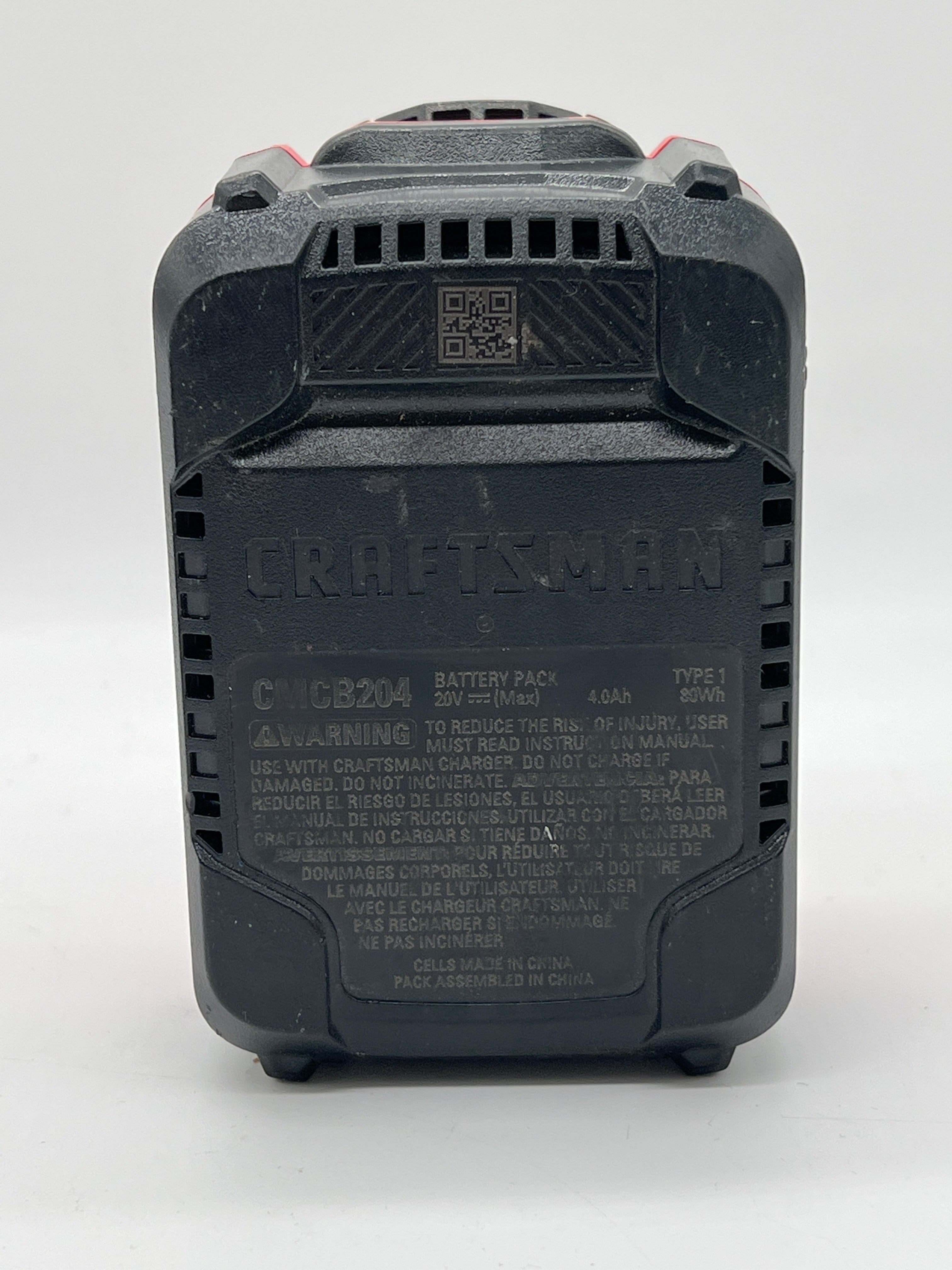 CRAFTSMAN GENUINE CMCB204 V20 LITHIUM ION LI-ION BATTERY 4.0AH 80WH 20V with Charger