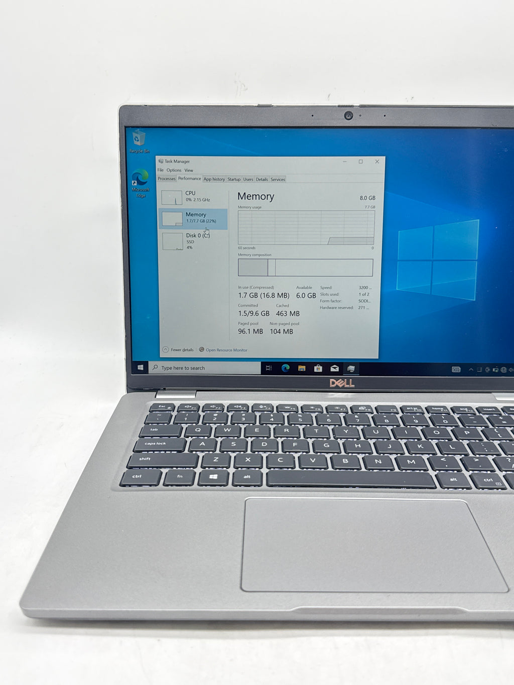 Dell Latitude 5420 14" Core i5 1145G7 8GB RAM 256GB SSD - For Parts