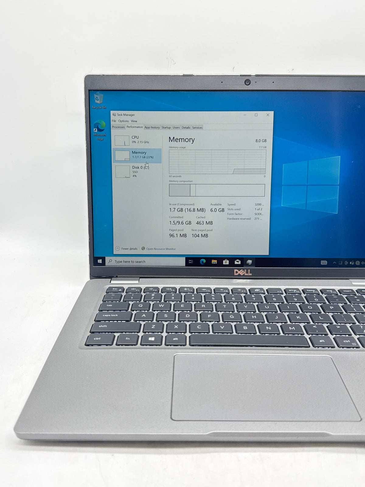 Dell Latitude 5420 14" Core i5 1145G7 8GB RAM 256GB SSD - For Parts
