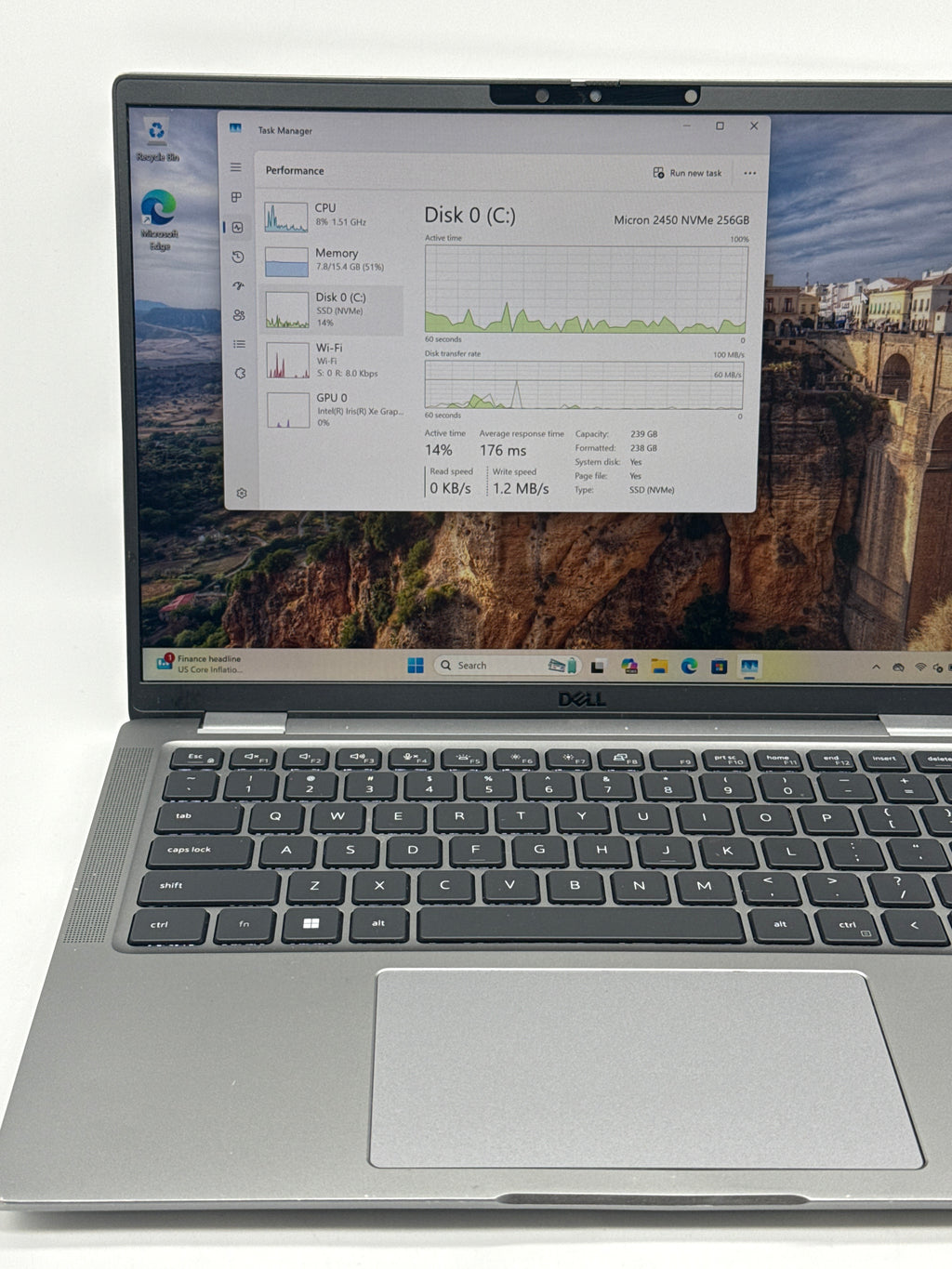 Dell Latitude 7440 i5-1345U 16GB RAM 256GB SSD TOUCH - For Parts (READ)