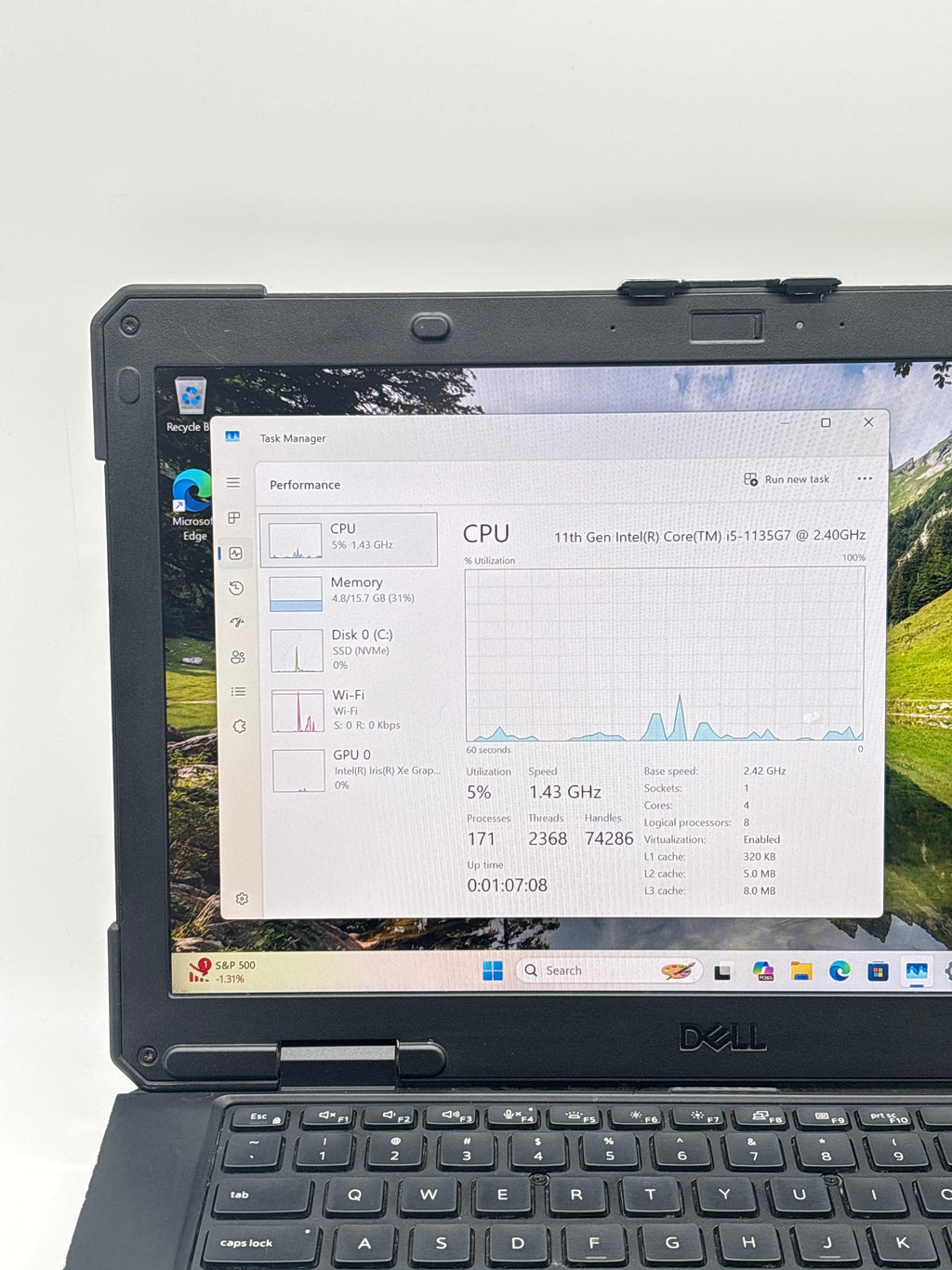 Dell Latitude 5430 Rugged i5-1135G7 16GB RAM 256GB SSD