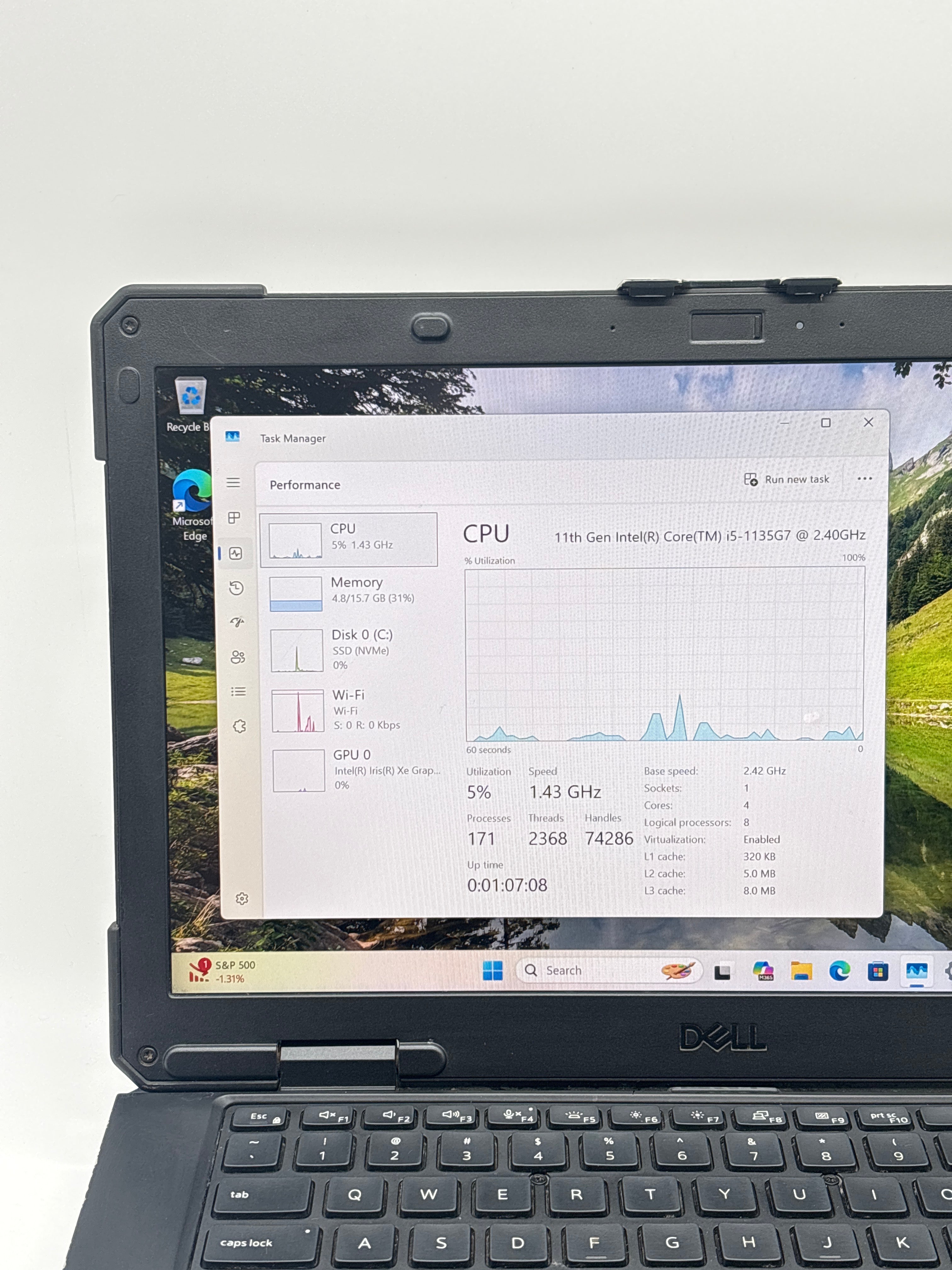 Dell Latitude 5430 Rugged i5-1135G7 16GB RAM 256GB SSD