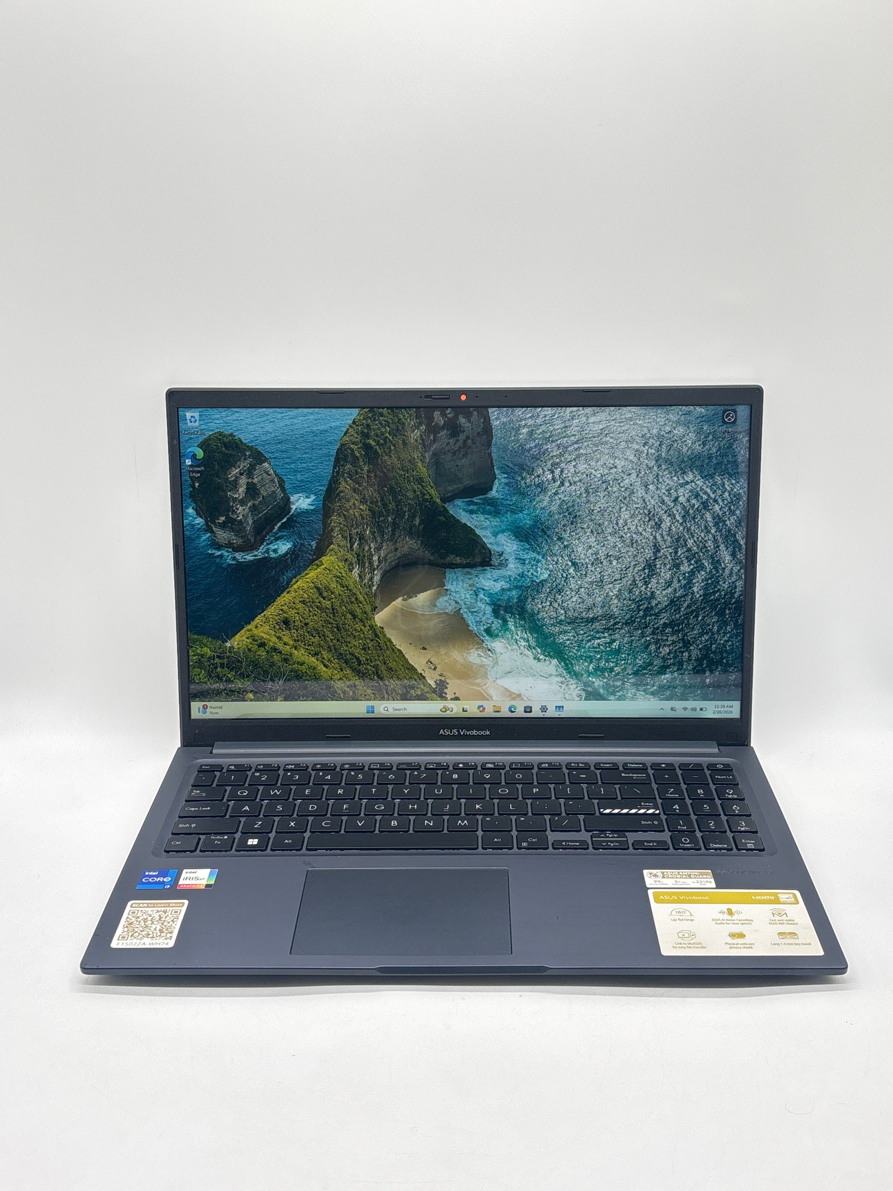 Asus Vivobook F1502Z Touch i7-1255U 16GB RAM 512GB SSD