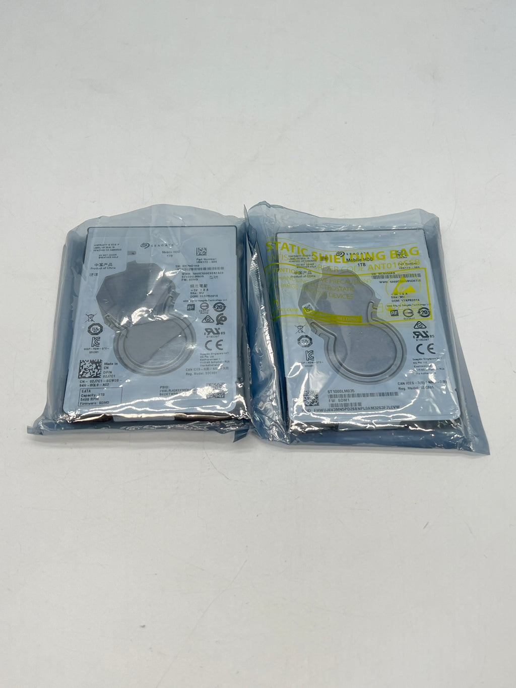 Lot of 2 Seagate ST1000LM035 1TB 2.5" Internal Laptop HDD SATA