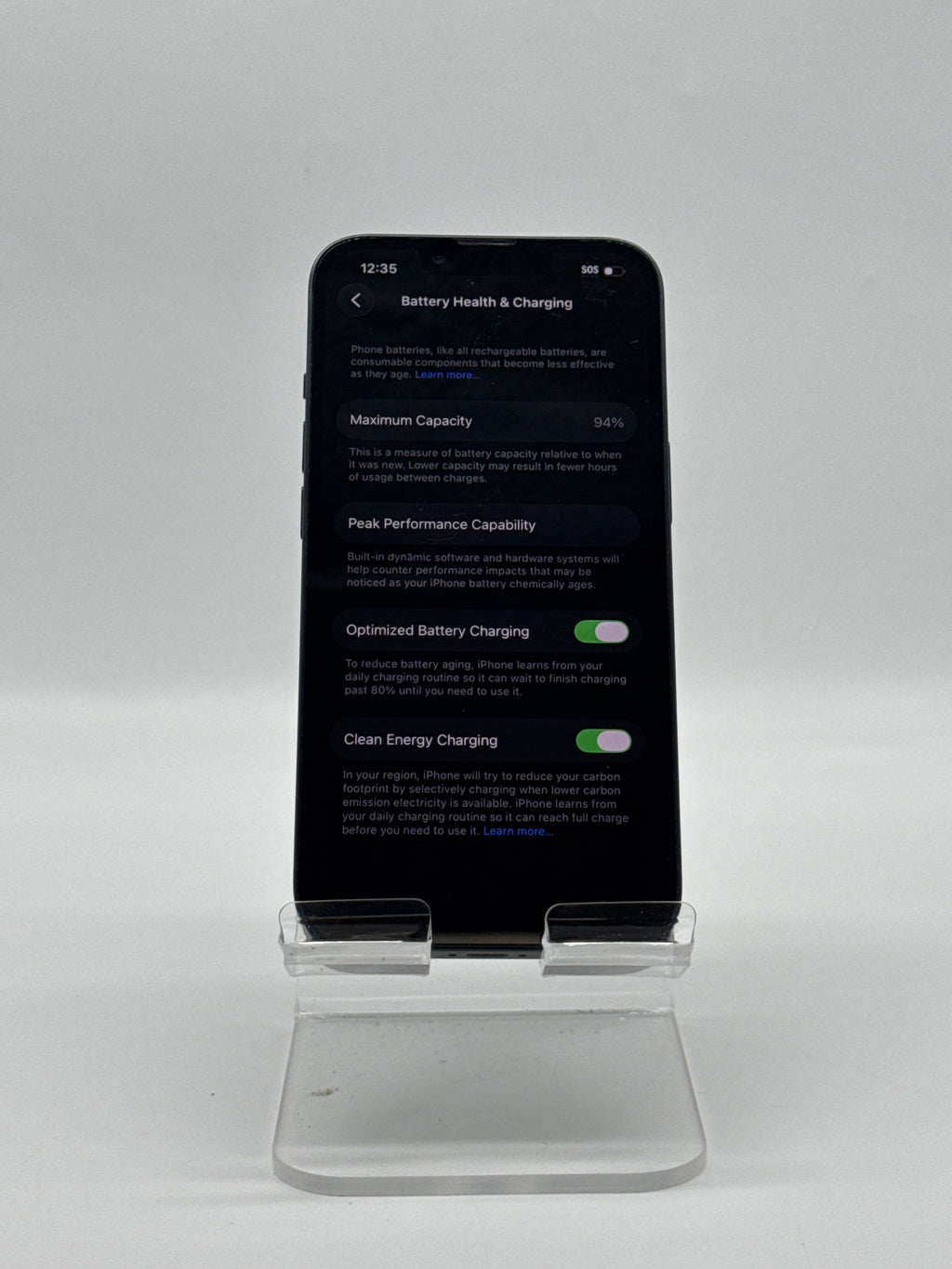 Apple iPhone 13 128GB Midnight Unlocked 5G Battery 94% - Used