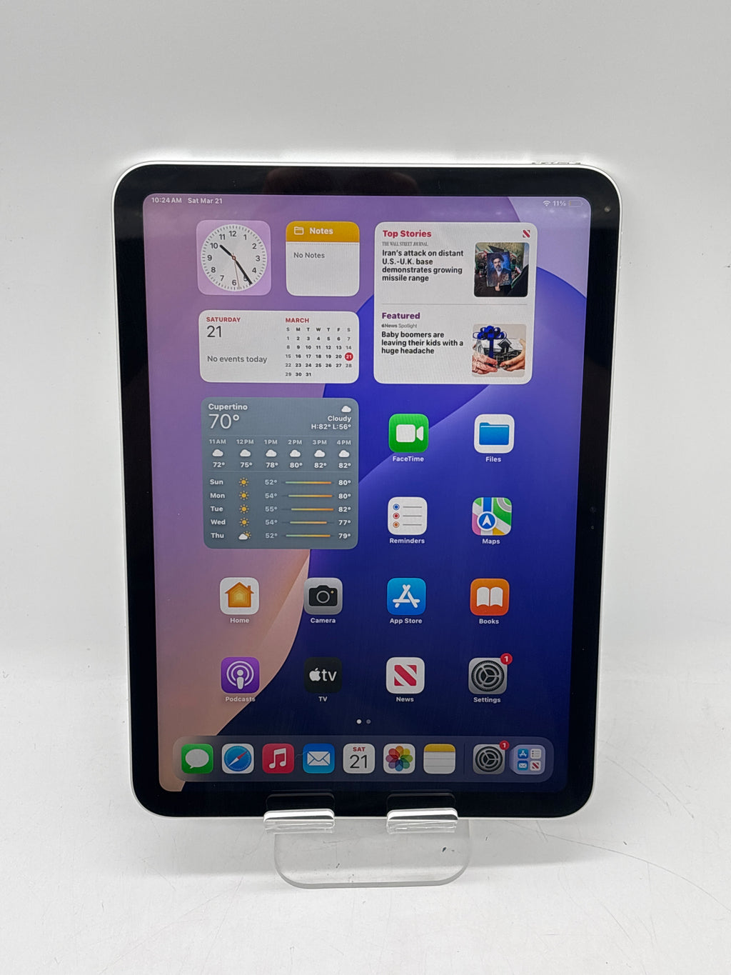 Apple iPad 10th Gen A2696 64GB - Wi-Fi Only