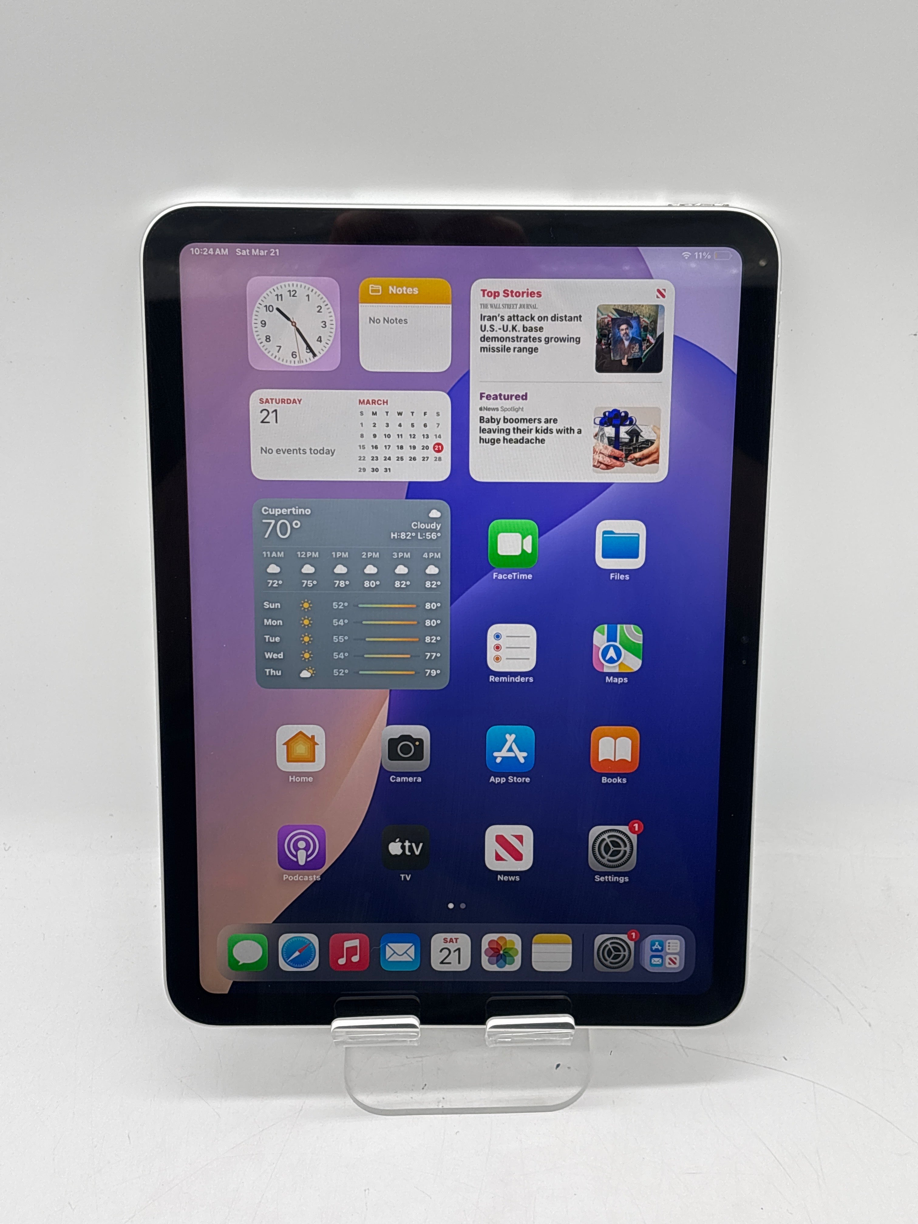 Apple iPad 10th Gen A2696 64GB - Wi-Fi Only