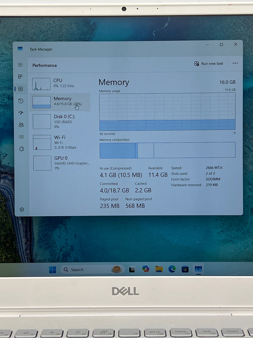 Dell Inspiron 15 7000 i5-9300H 16GB RAM 512 GB SSD