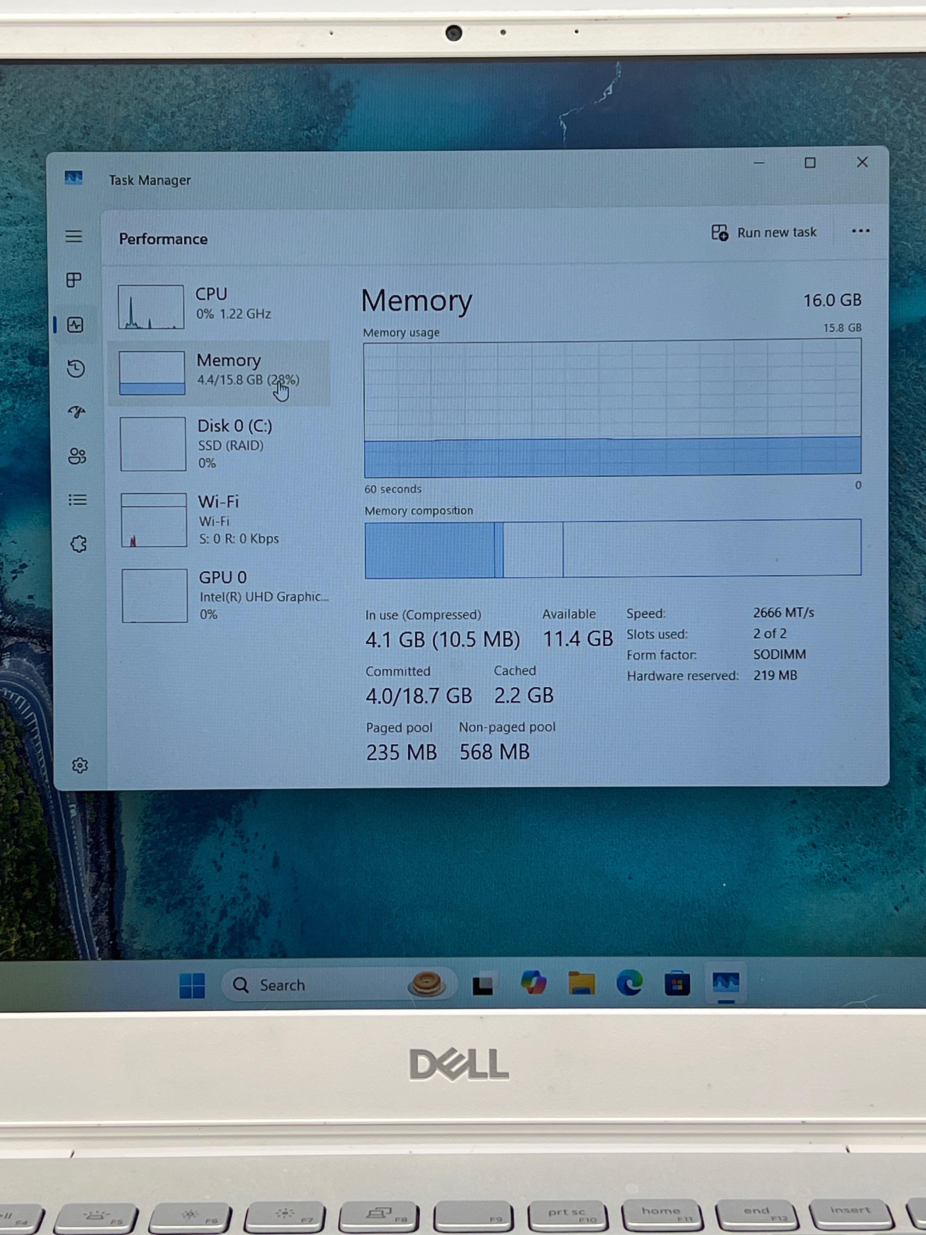 Dell Inspiron 15 7000 i5-9300H 16GB RAM 512 GB SSD