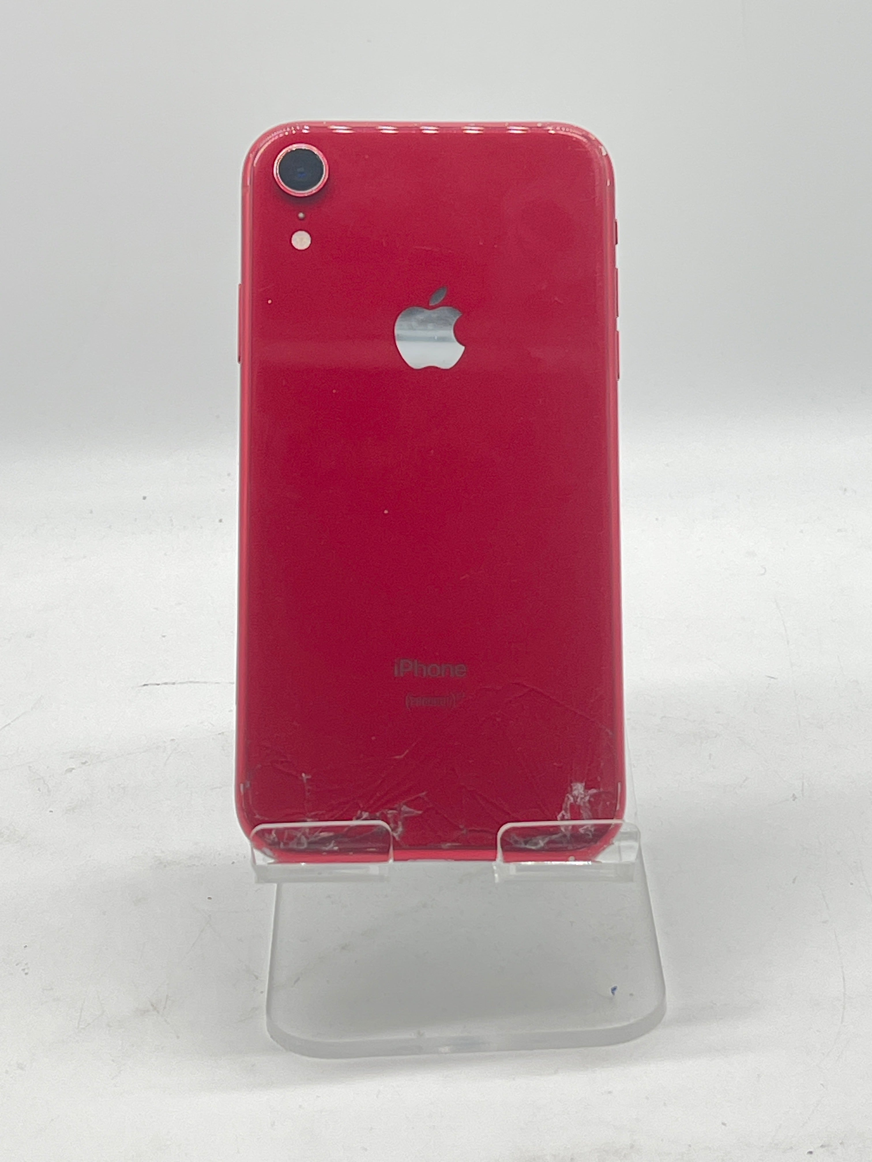 Apple iPhone XR 64 GB Unlocked Red - For Parts (No display, Cracked back)