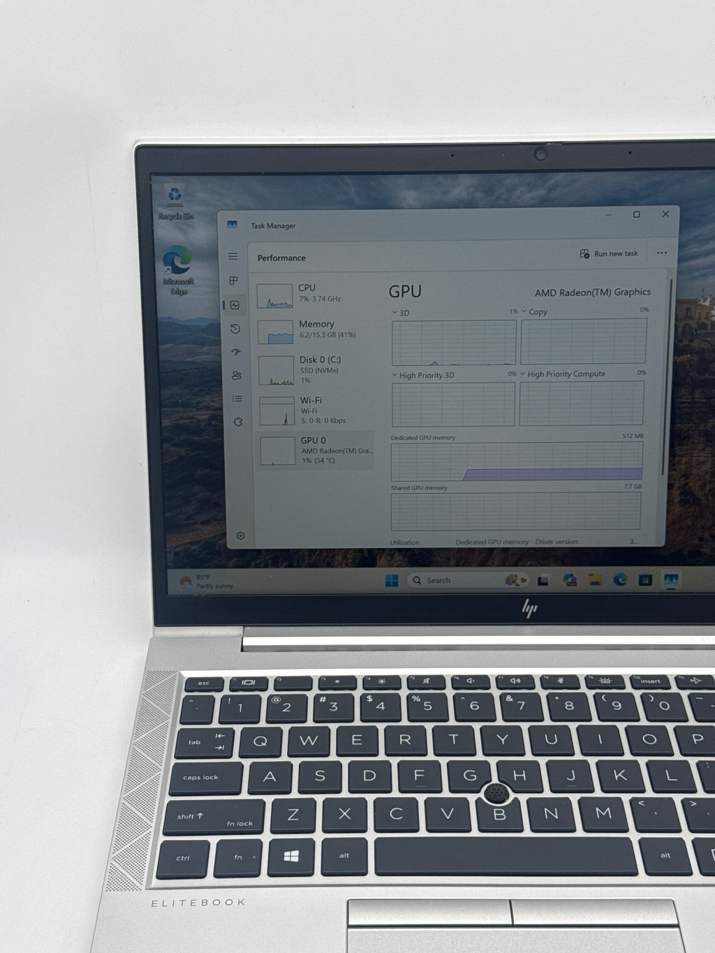 HP Elitebook 845 G7 Ryzen 5 Pro 4650U 16GB RAM 256GB SSD