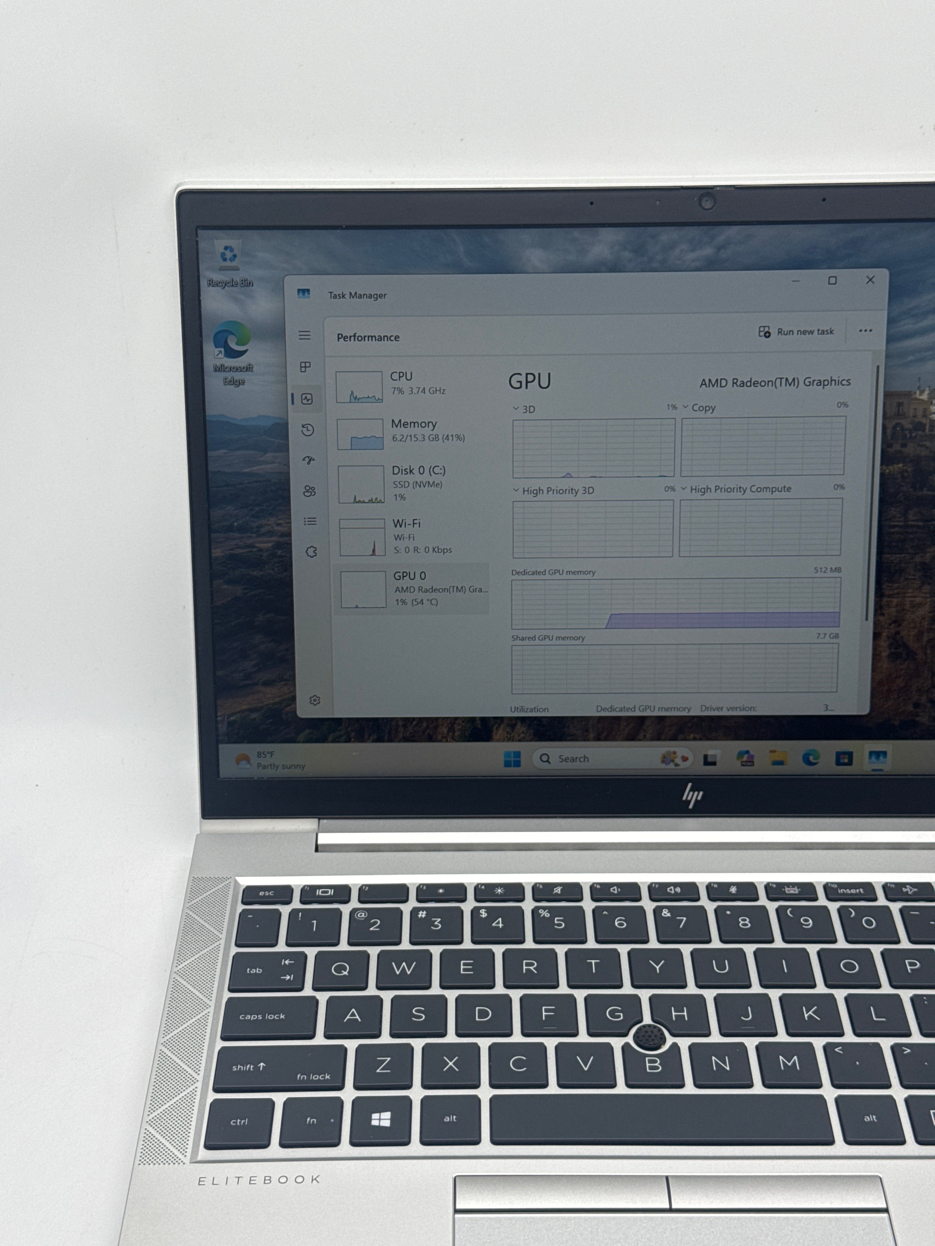 HP Elitebook 845 G7 Ryzen 5 Pro 4650U 16GB RAM 256GB SSD