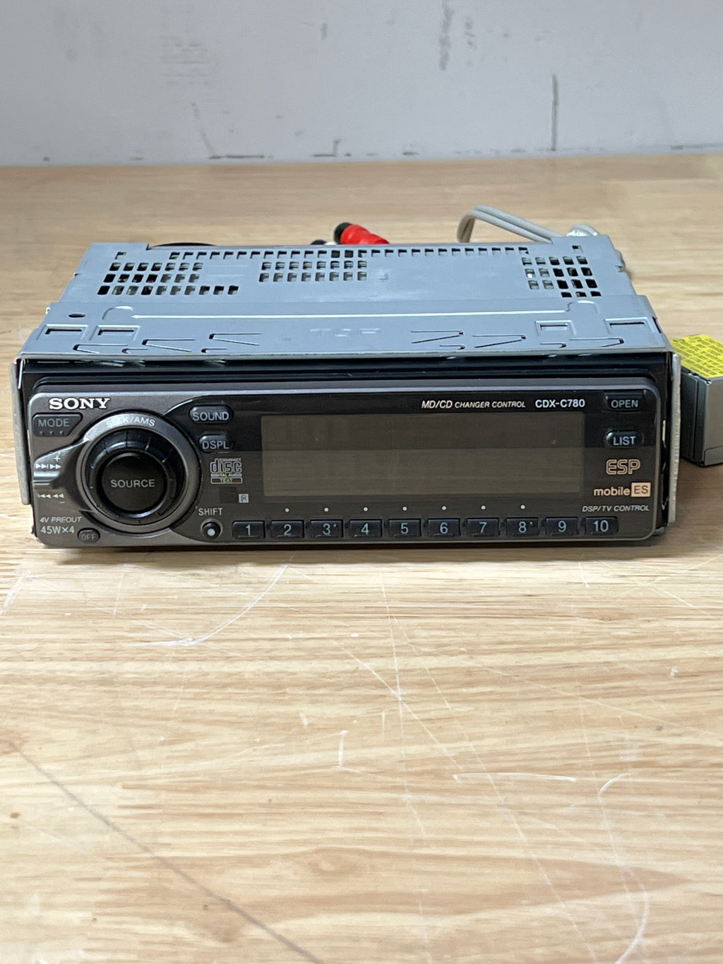 Sony CDX-C780 Compact Disk Player  - Used with Box