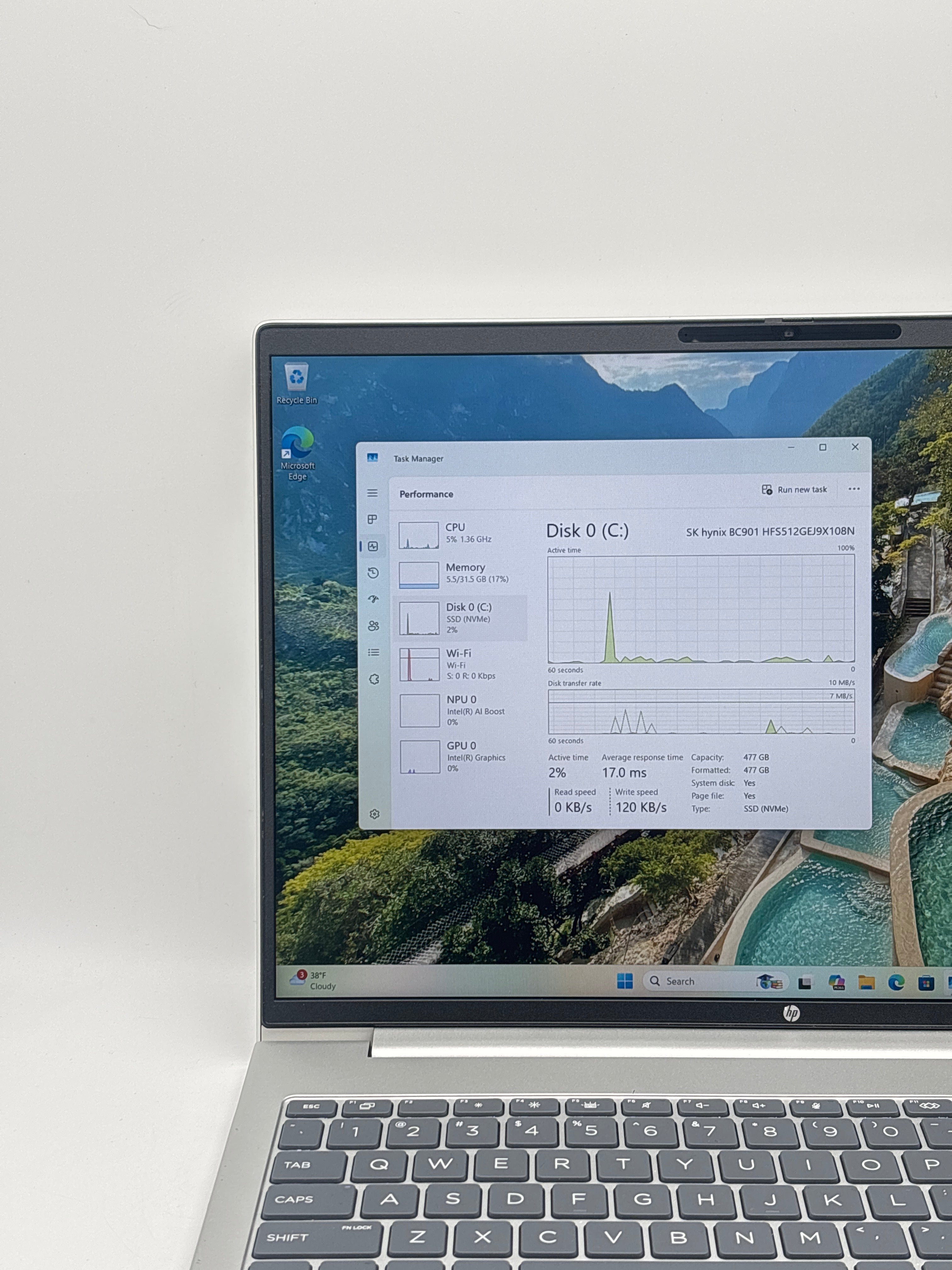 HP ProBook 460 G11 Ultra 7 155U 32GB RAM 512GB SSD