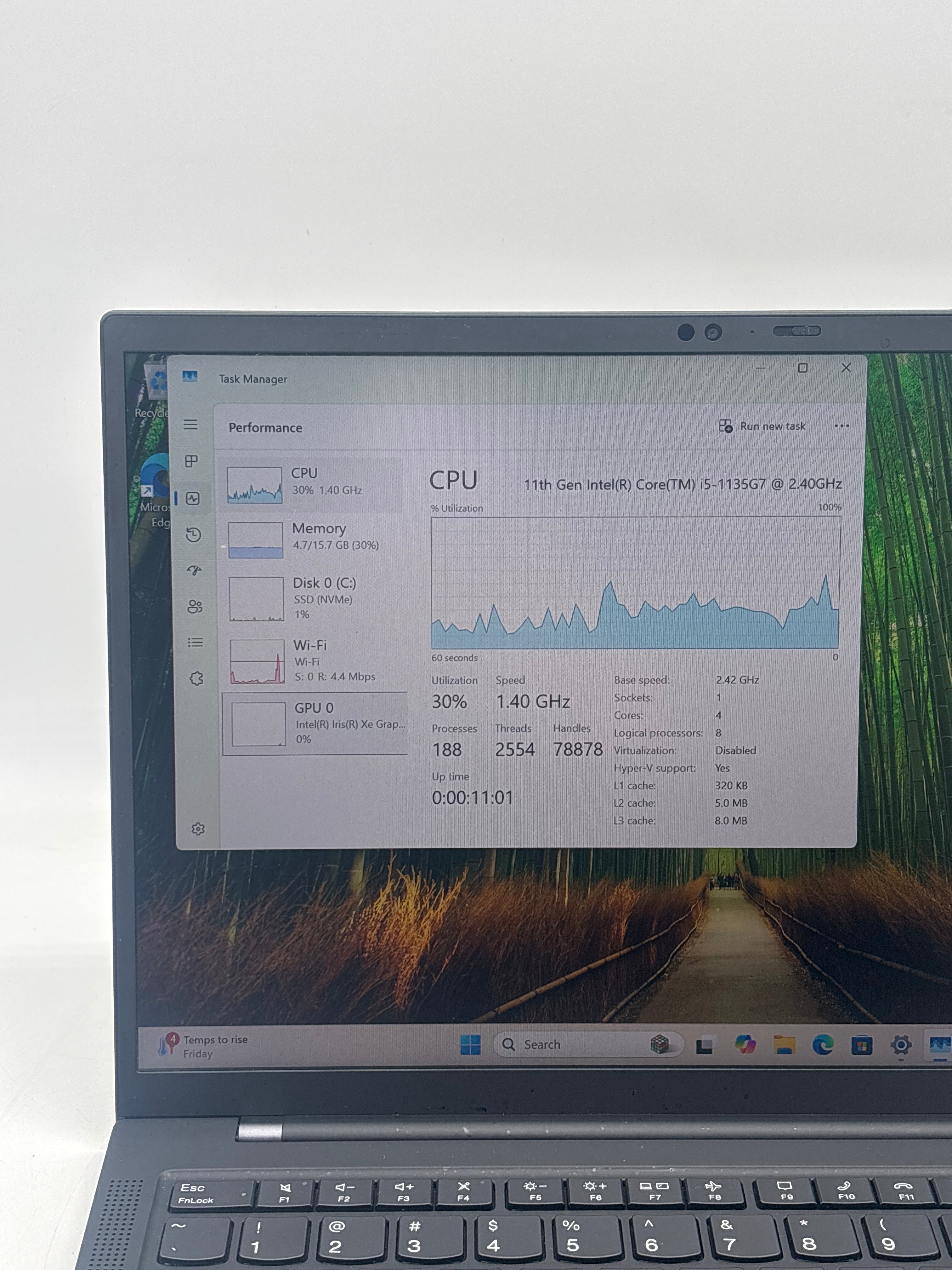 Lenovo ThinkPad X1 Carbon Gen 9 i5-1135G7 512GB 16GB RAM Win11 - Used