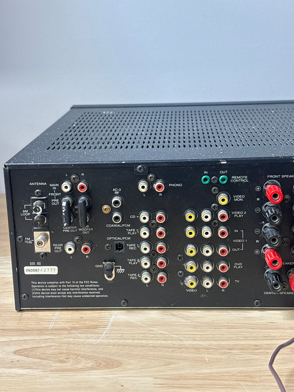 Harman Kardon AVR 55 Home Theater Receiver 5.1 Channel Surround Sound
