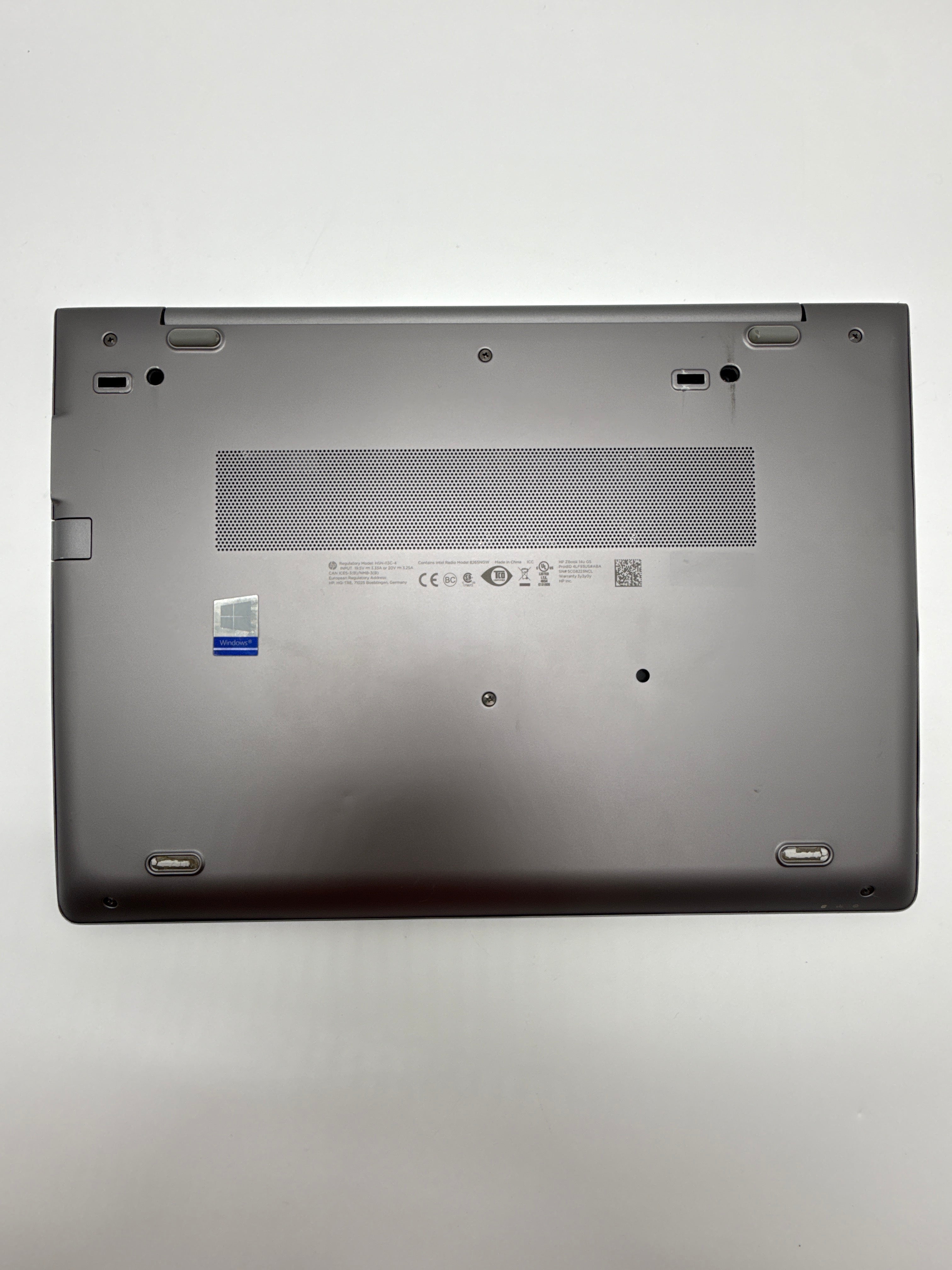 HP ZBook 14u G5 Intel i5-8350U 16GB RAM 256GB SSD