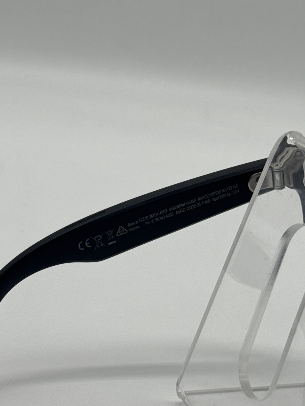 Ray-Ban Meta Wayfarer RW4012 Gen 2 Matte Black Smart Glasses - Used