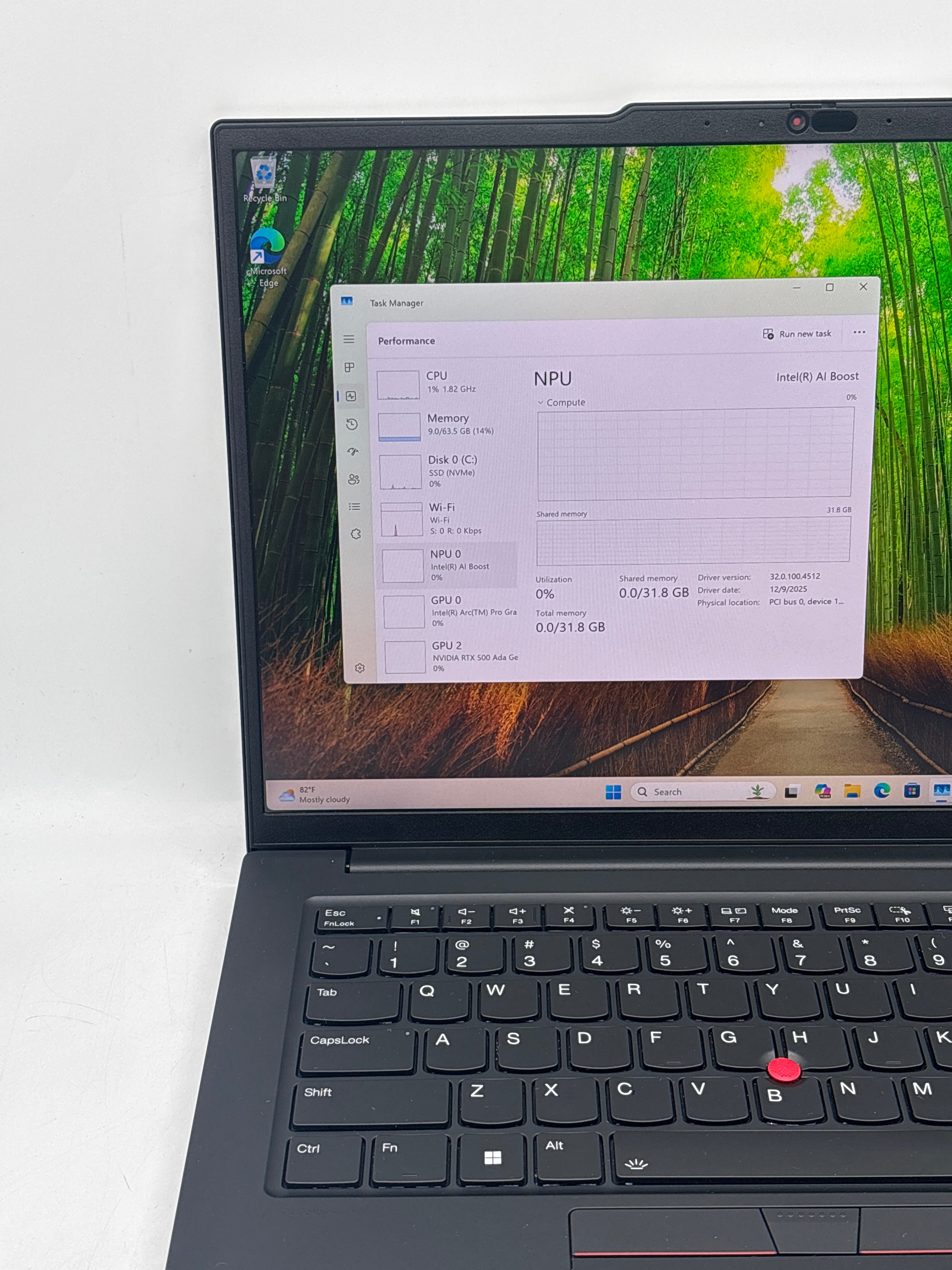 Lenovo Thinkpad P14S Gen 5 Ultra 7 155H 64GB RAM 1TB SSD RTX 500 ADA - Warranty