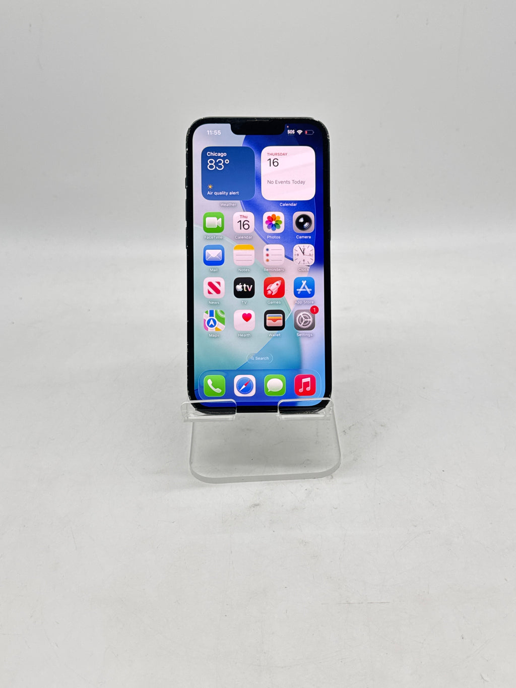 Apple iPhone 13 MLML3LL/A 128GB Factory Unlocked - Cracked Back