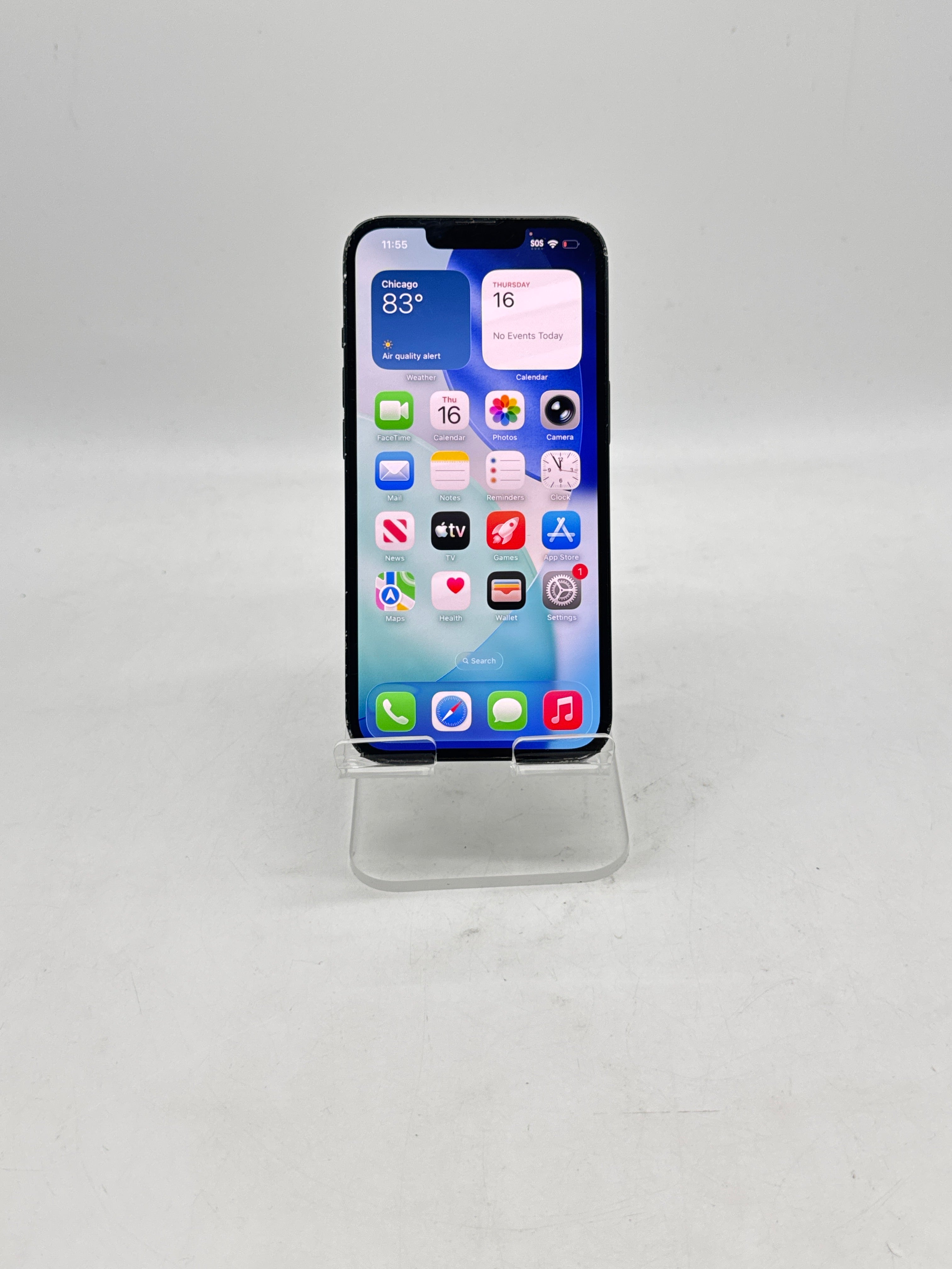 Apple iPhone 13 MLML3LL/A 128GB Factory Unlocked - Cracked Back
