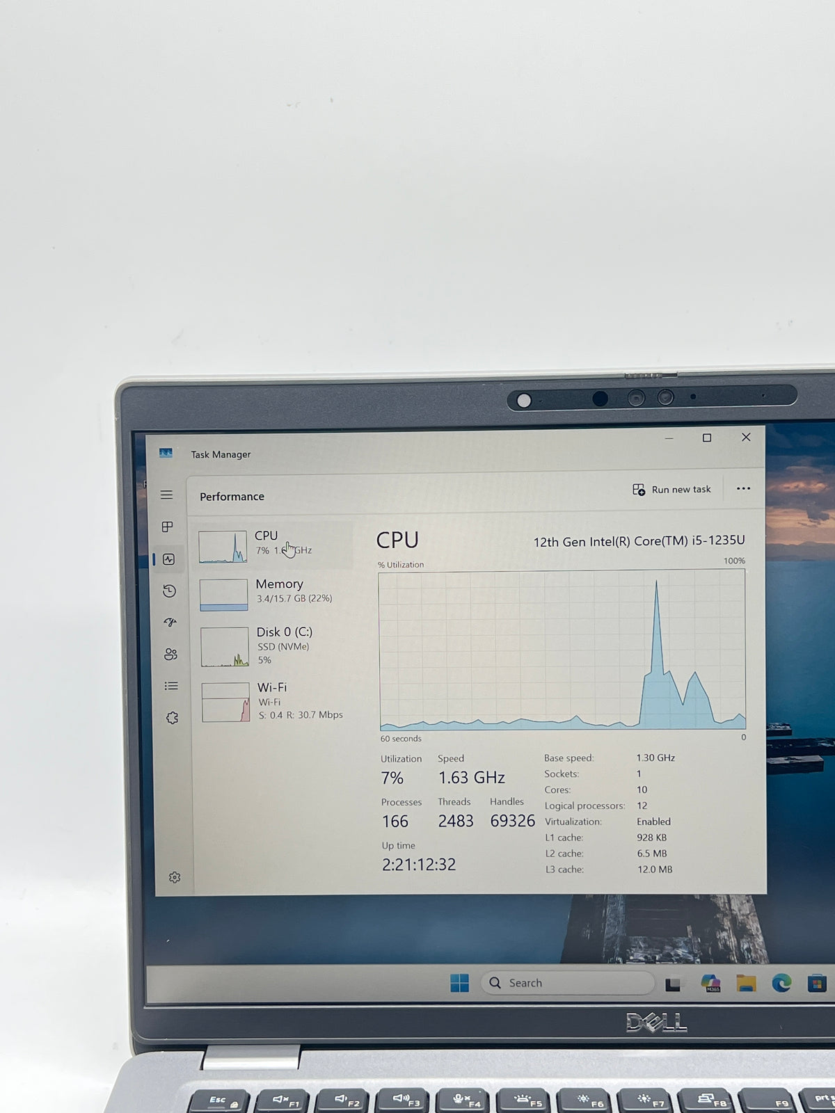 Dell Latitude 5430 13" Core i5-1235U 16GB RAM 256GB SSD Gray - Used