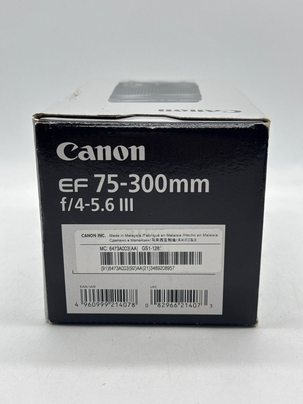Canon EF 75-300mm f/4-5.6 III Lens Canon EF Mount - Used