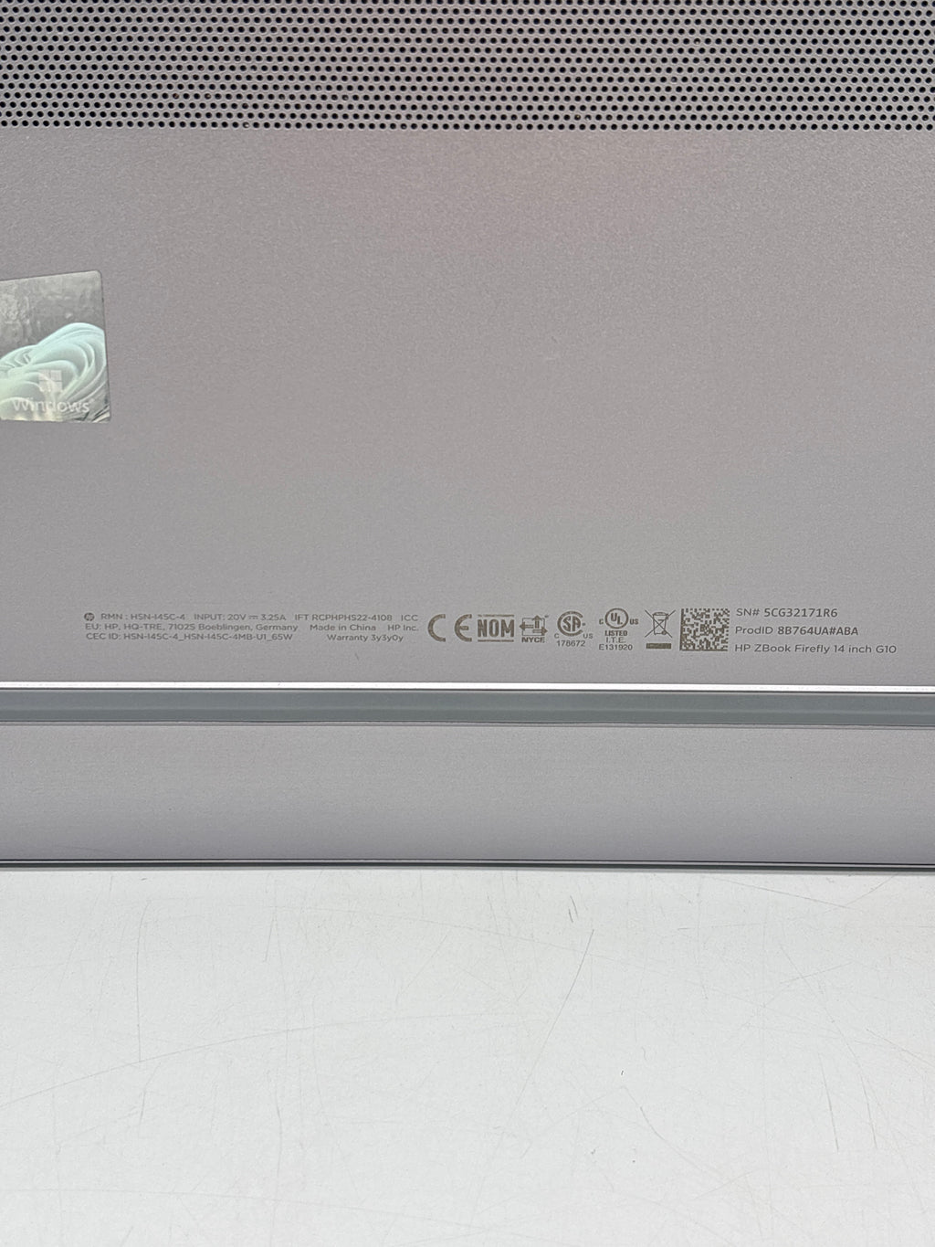 HP ZBook Firefly 14 G10 i7-1360P 16GB RAM 512GB SSD