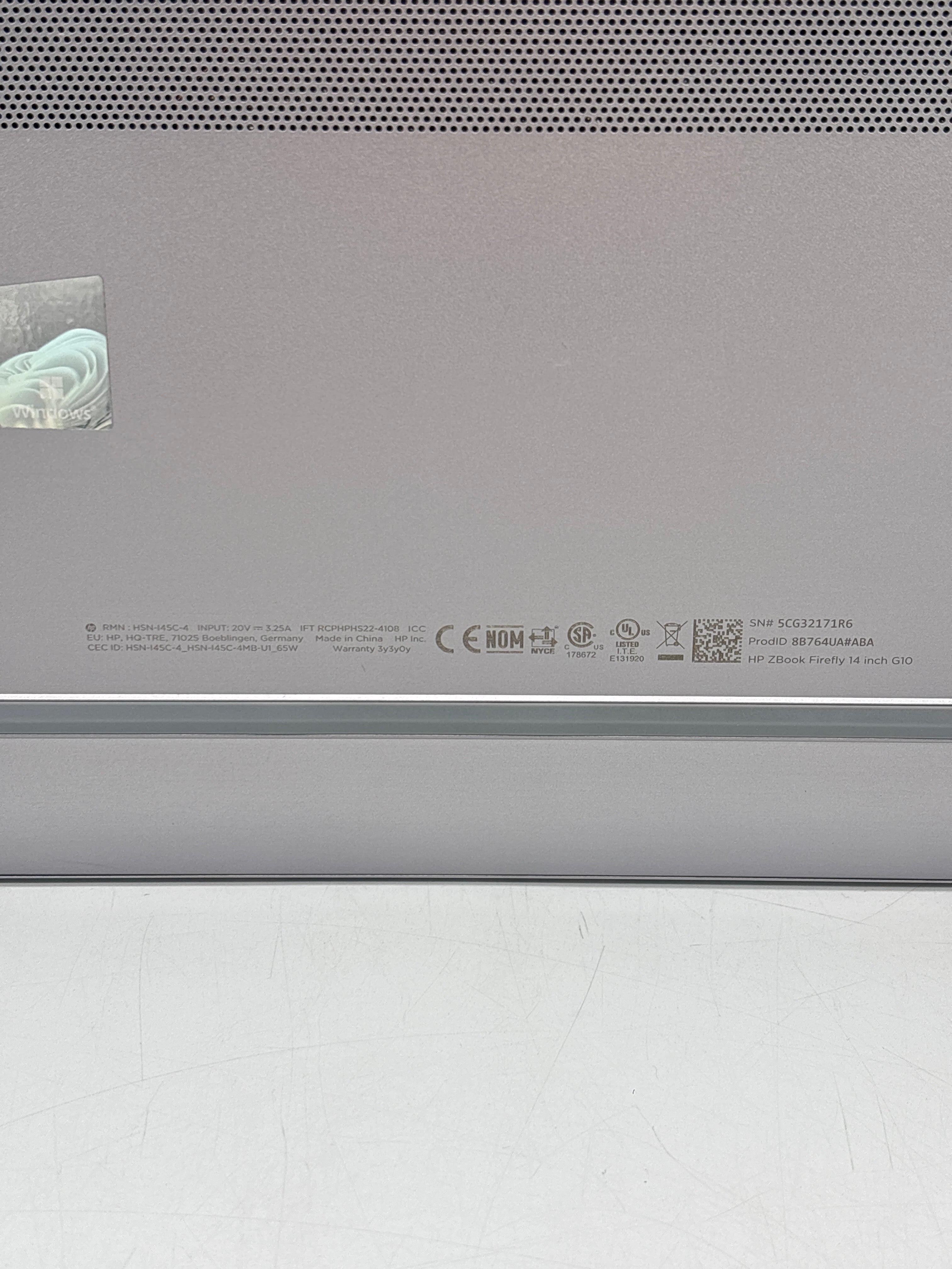 HP ZBook Firefly 14 G10 i7-1360P 16GB RAM 512GB SSD