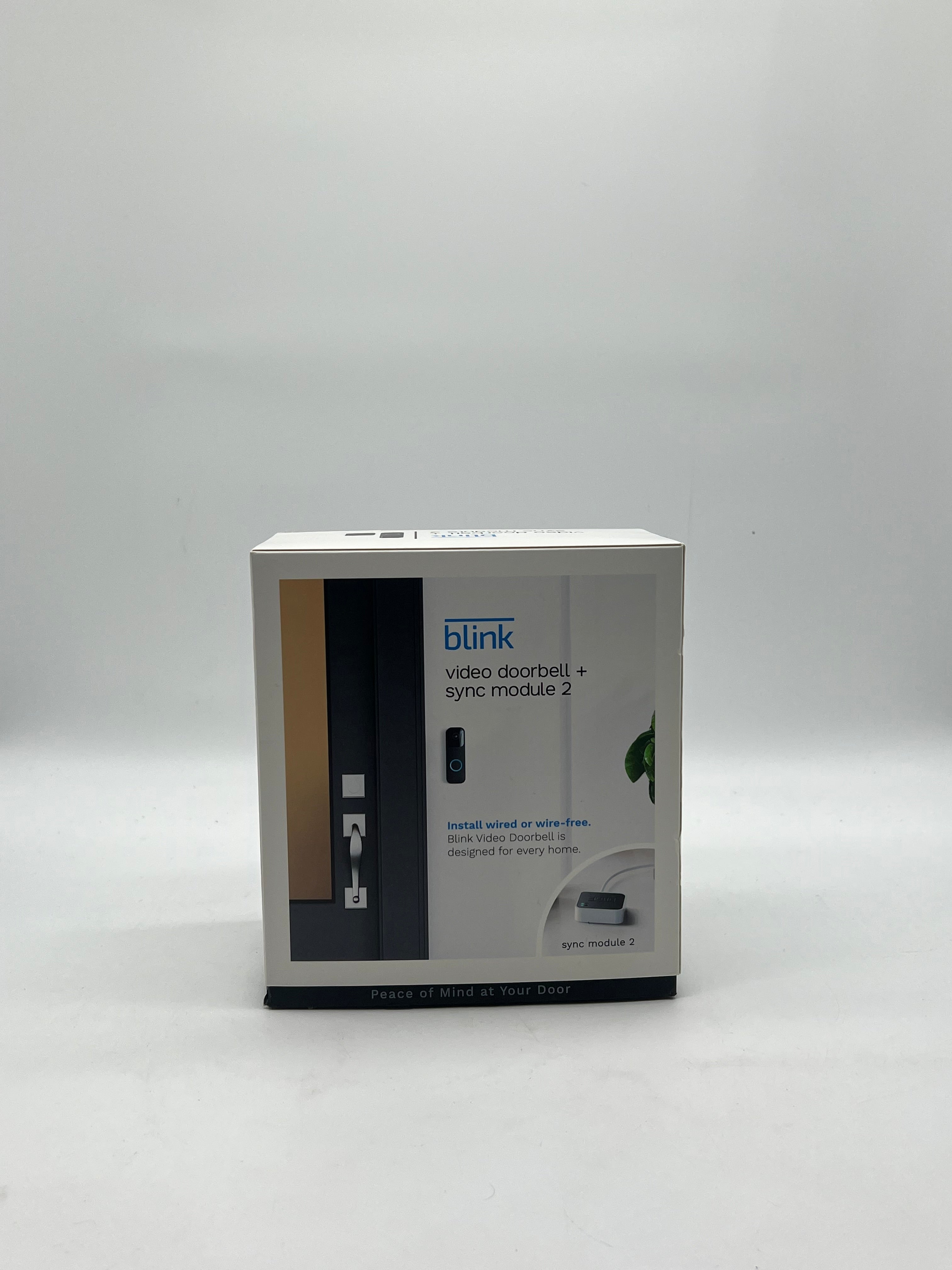 Blink Video Doorbell +Sync Module - New In Box