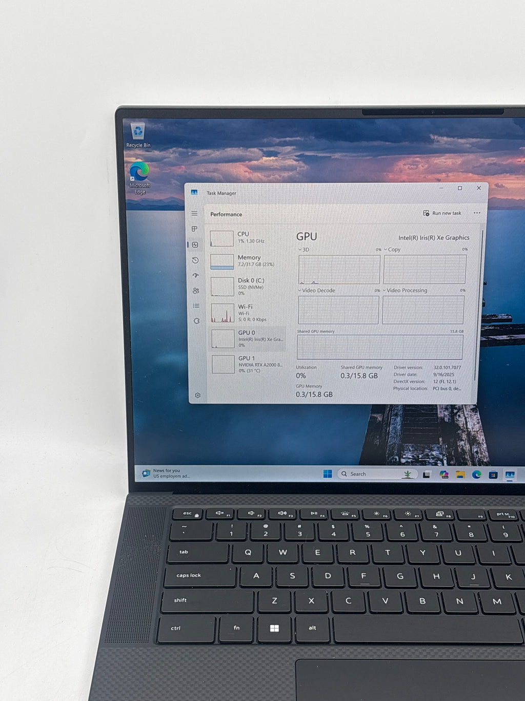 Dell Precision 5570 i7-12700H 32GB RAM 512GB SSD RTX A2000 - Remotely Managed