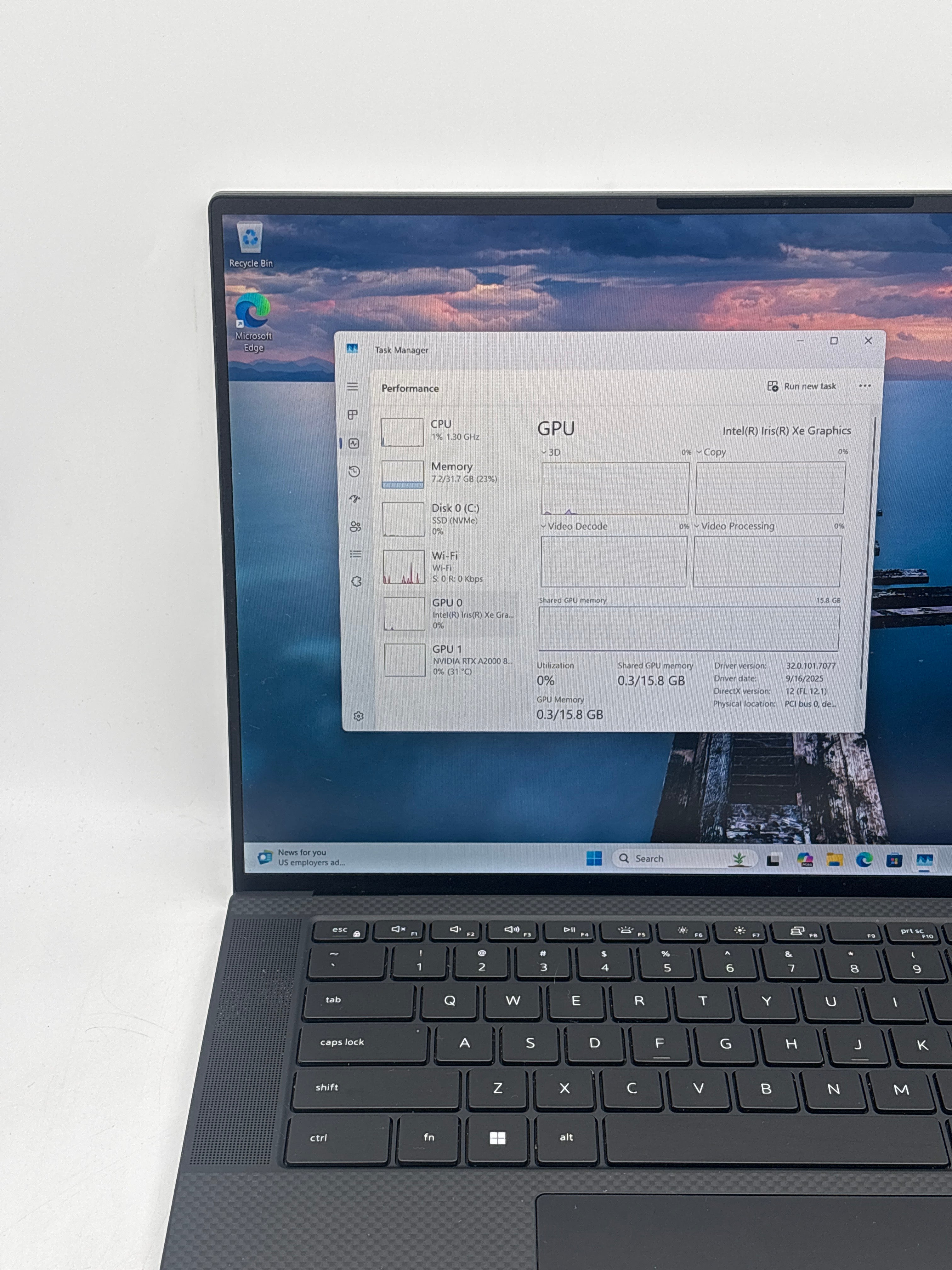 Dell Precision 5570 i7-12700H 32GB RAM 512GB SSD RTX A2000 - Remotely Managed
