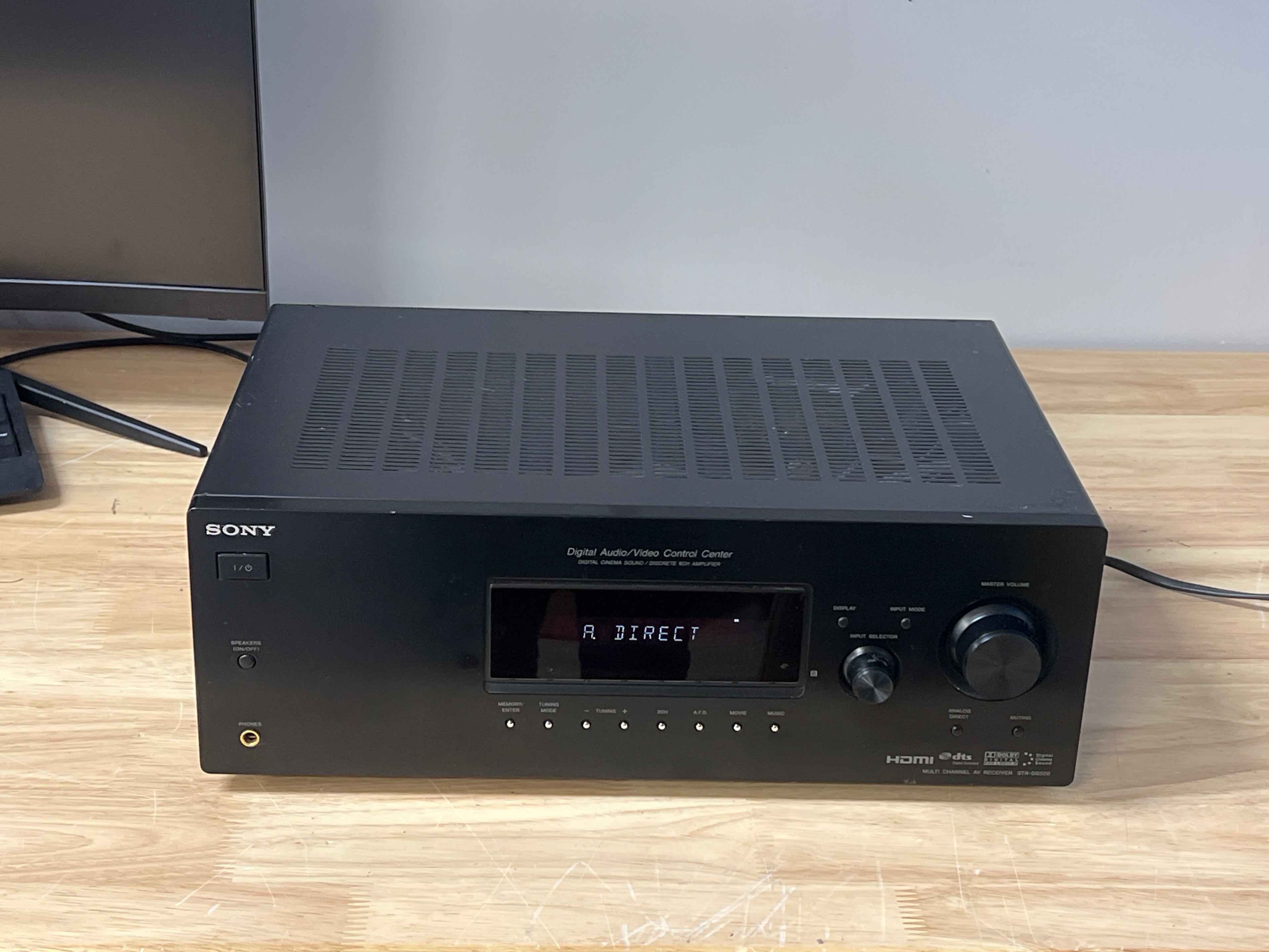 Sony STR-DG520 5.1 Channel HDMI Stereo Receiver Black Used