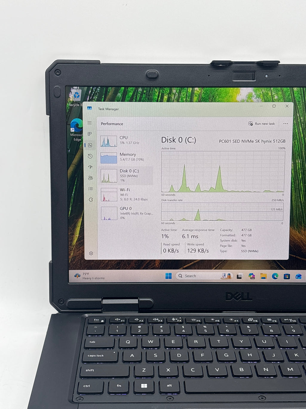 Dell Latitude 5430 Rugged i5-1145G7 8GB RAM 512GB SSD Used