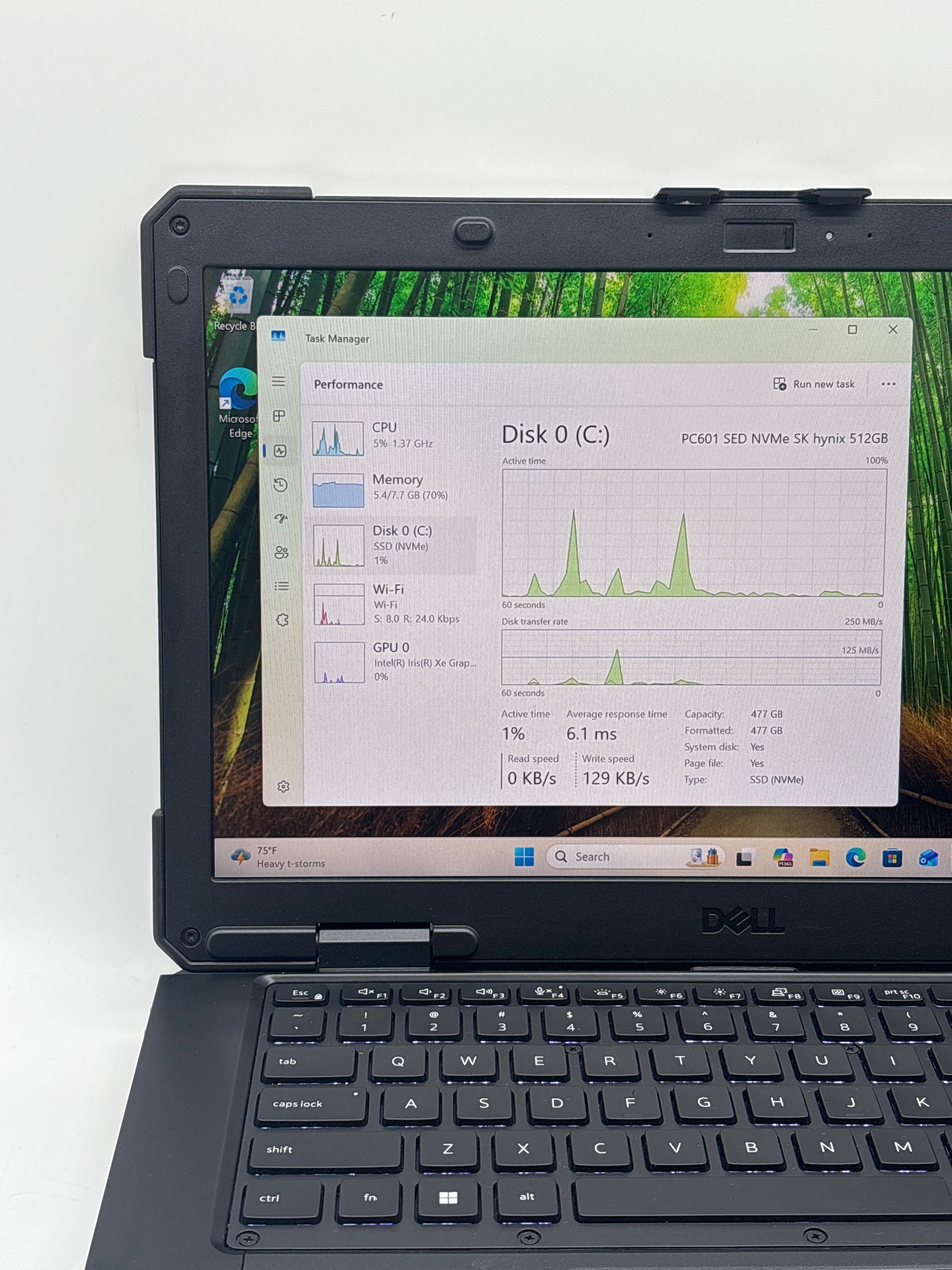 Dell Latitude 5430 Rugged i5-1145G7 8GB RAM 512GB SSD Used