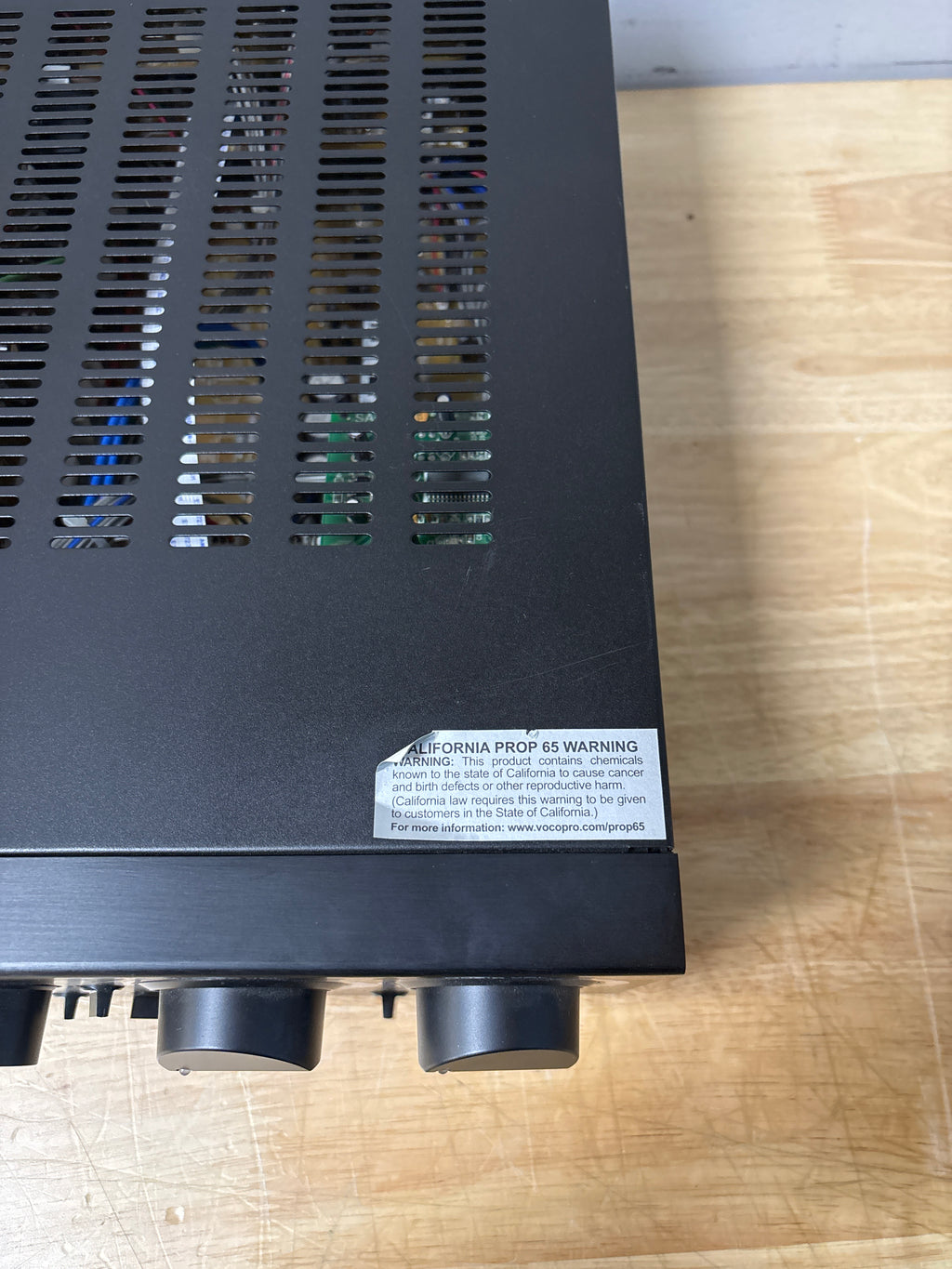 VocoPro DA-9800RV 24-Bit DSP Reverb Karaoke Mixing Amplifier Black - Used
