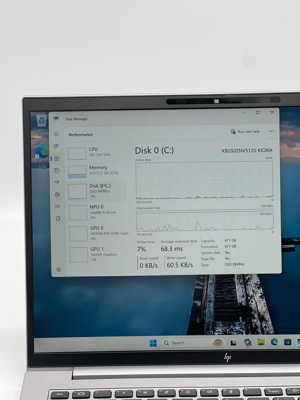 HP ZBook FireFly 14 G11 14 inch Intel Core Ultra 7 16GB 512GB SSD RTX A500 Gray
