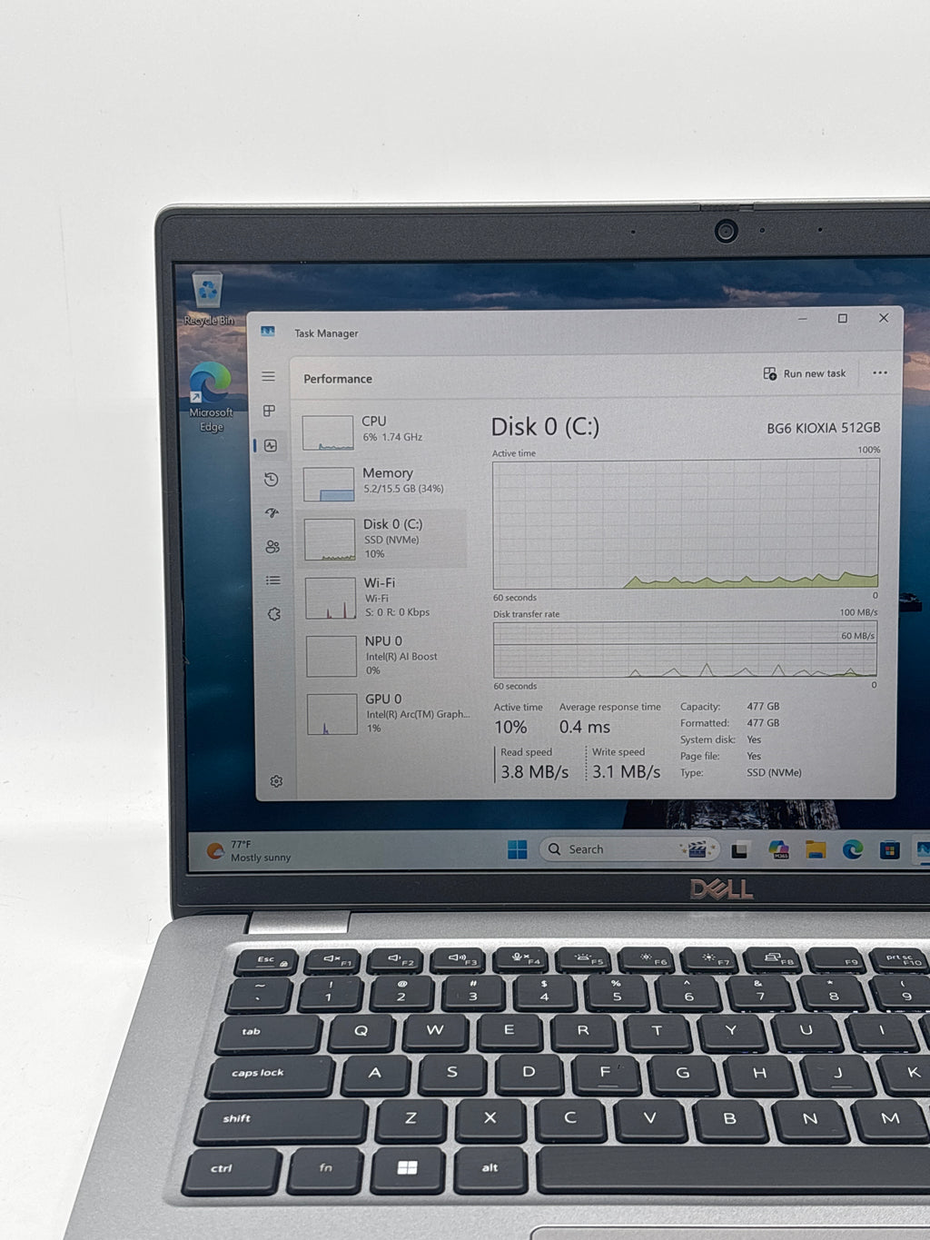 Dell Latitude 5450 Ultra 5 135H 16GB RAM 512GB SSD - Warranty