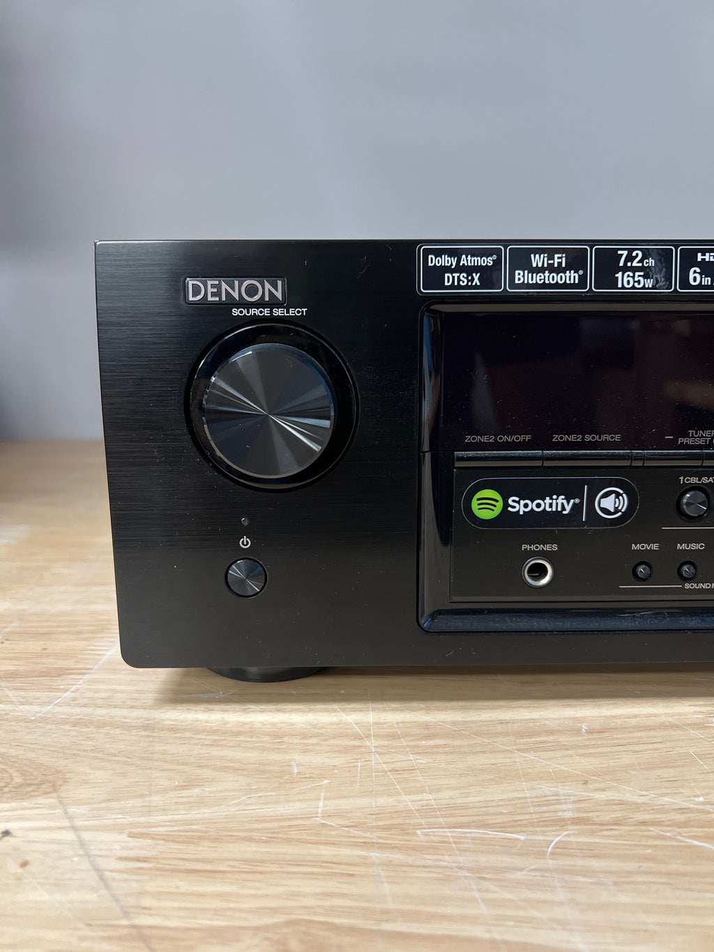 Denon AVR-S710W 7.2 Channel AV Receiver 4K WiFi Bluetooth AirPlay - New Open Box