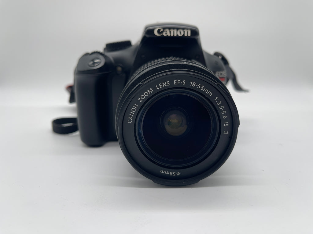 Canon EOS Rebel T3 Digital SLR Camera with EFS 18-55mm Lens Black Used
