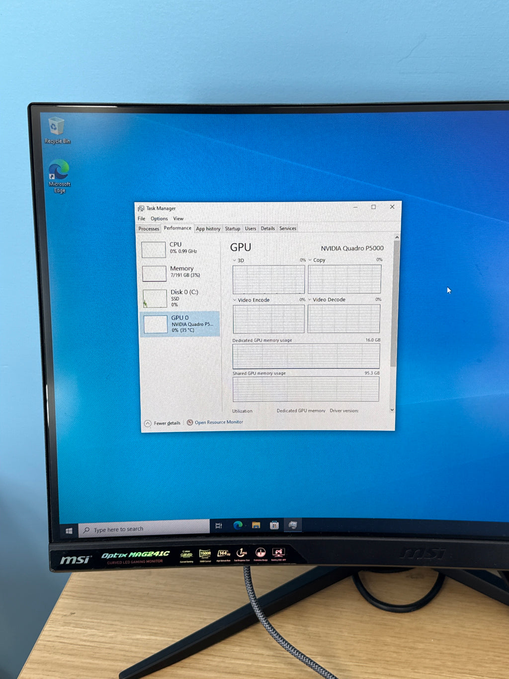 Lenovo ThinkStation P920 Xeon Gold 6142 192GB RAM 512GB HDD Nvidia P5000 Tower