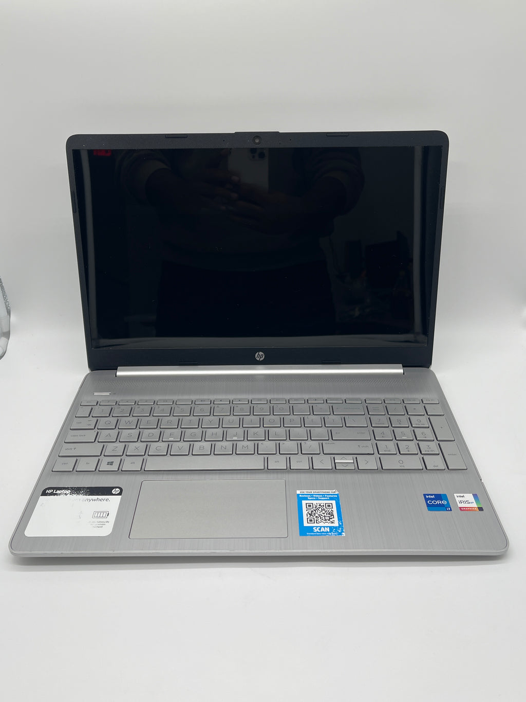 HP 15-dy2073dx 13-inch Core i7 10th Gen 16GB RAM 256GB Silver Laptop